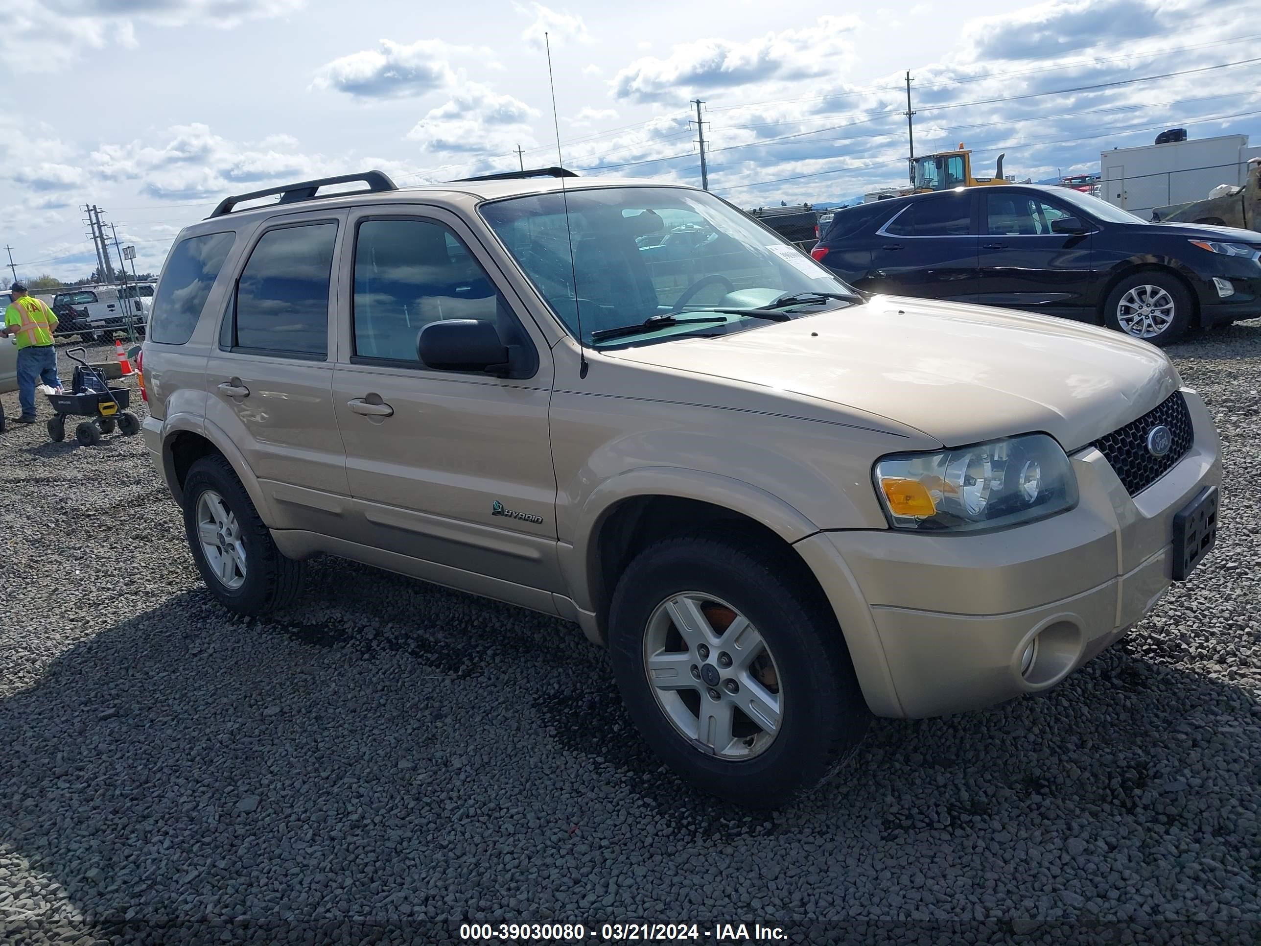 FORD ESCAPE 2007 1fmcu49h97kb91073