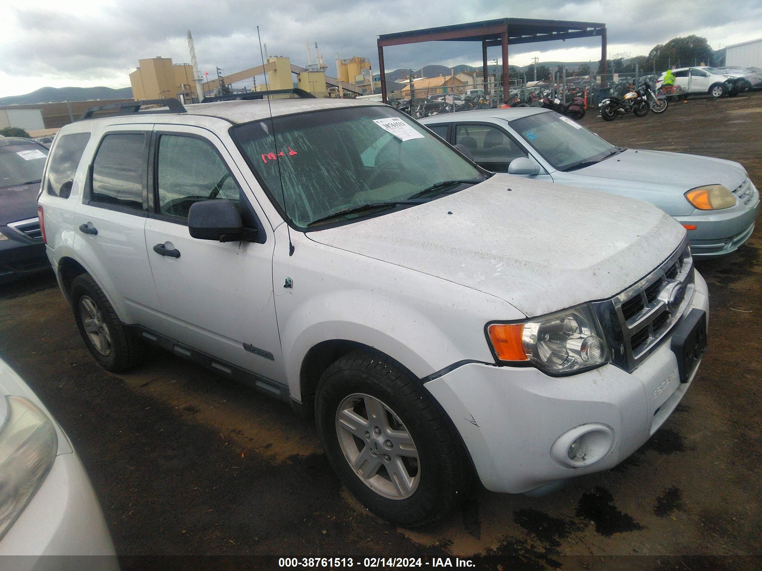 FORD ESCAPE 2008 1fmcu49h98ka37352