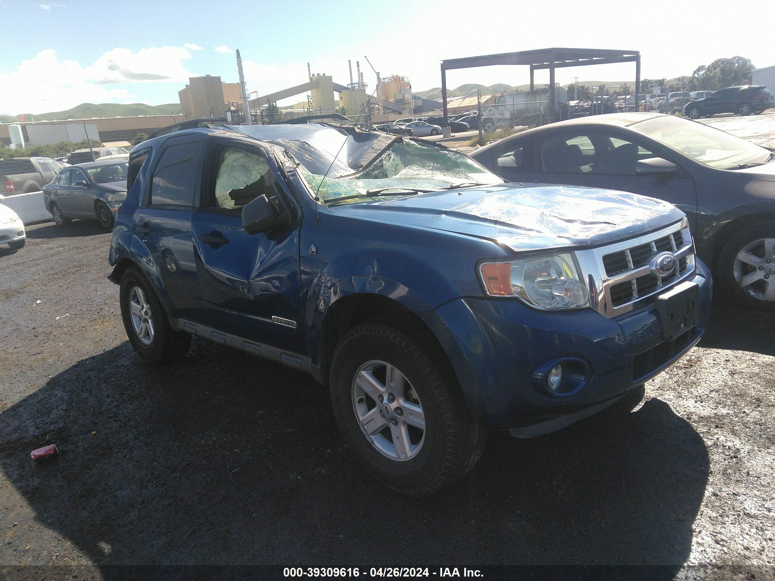 FORD ESCAPE 2008 1fmcu49hx8ka20849