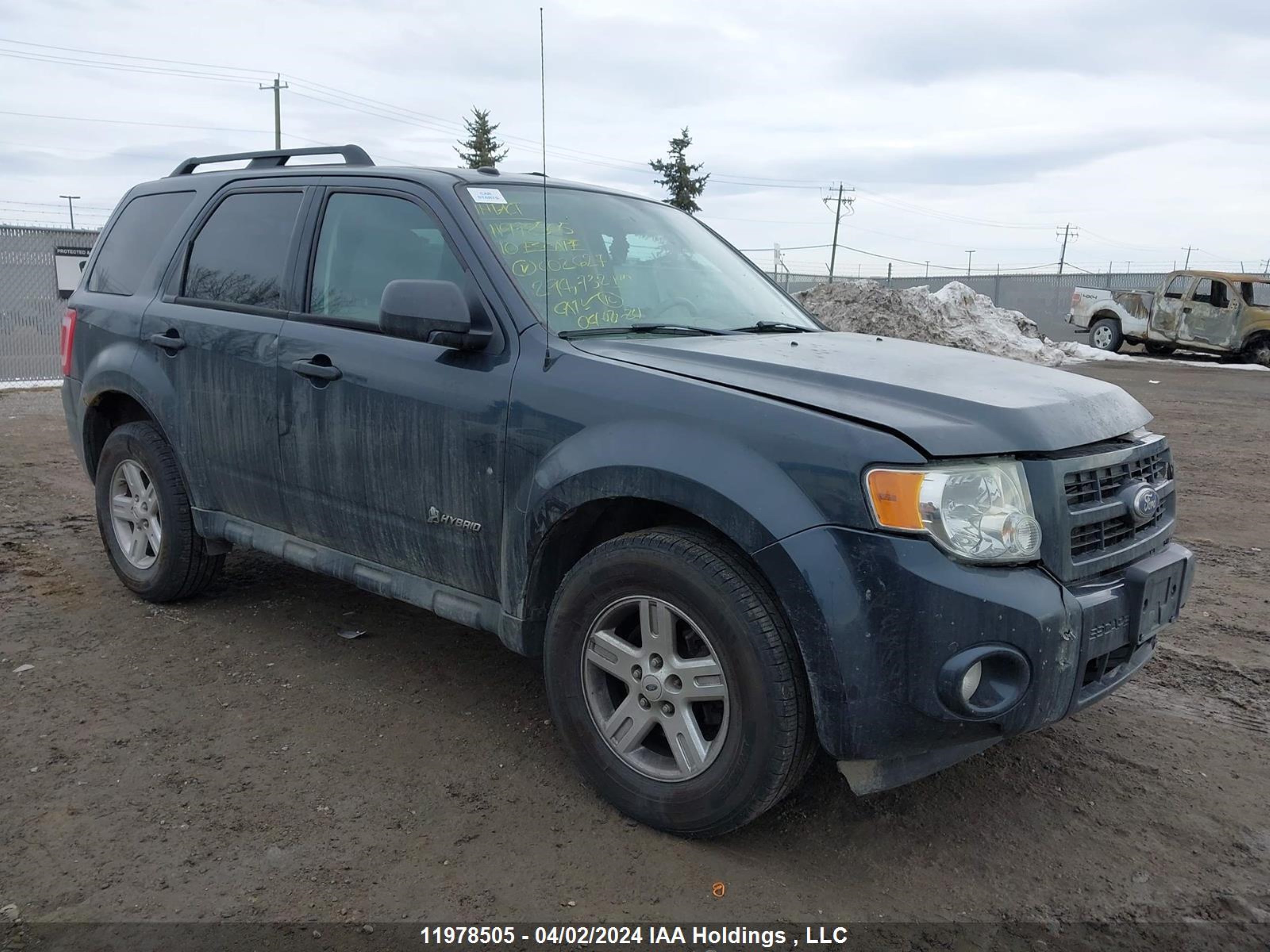 FORD ESCAPE 2010 1fmcu4k39akc02627