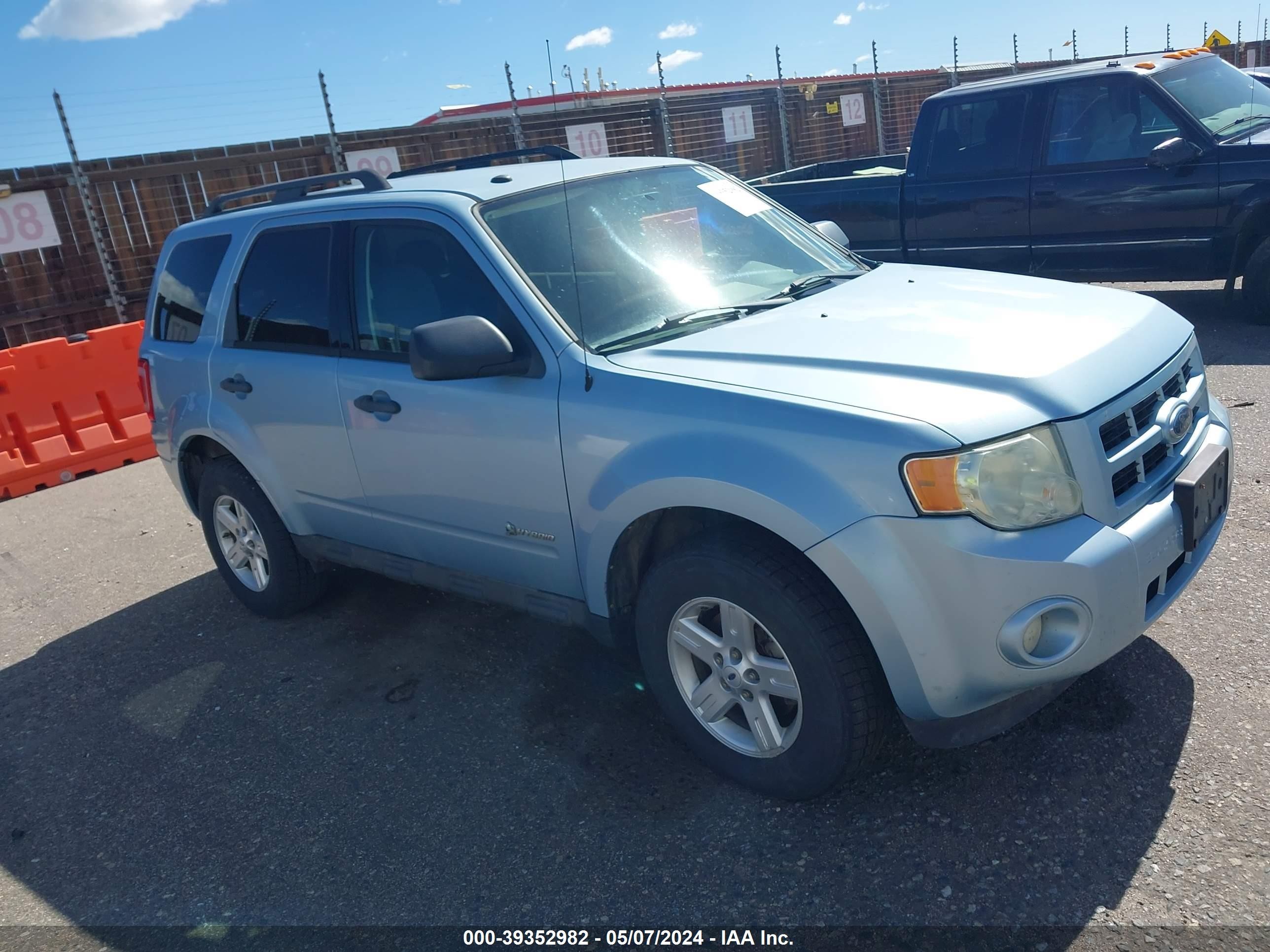 FORD ESCAPE 2009 1fmcu59329ka12451