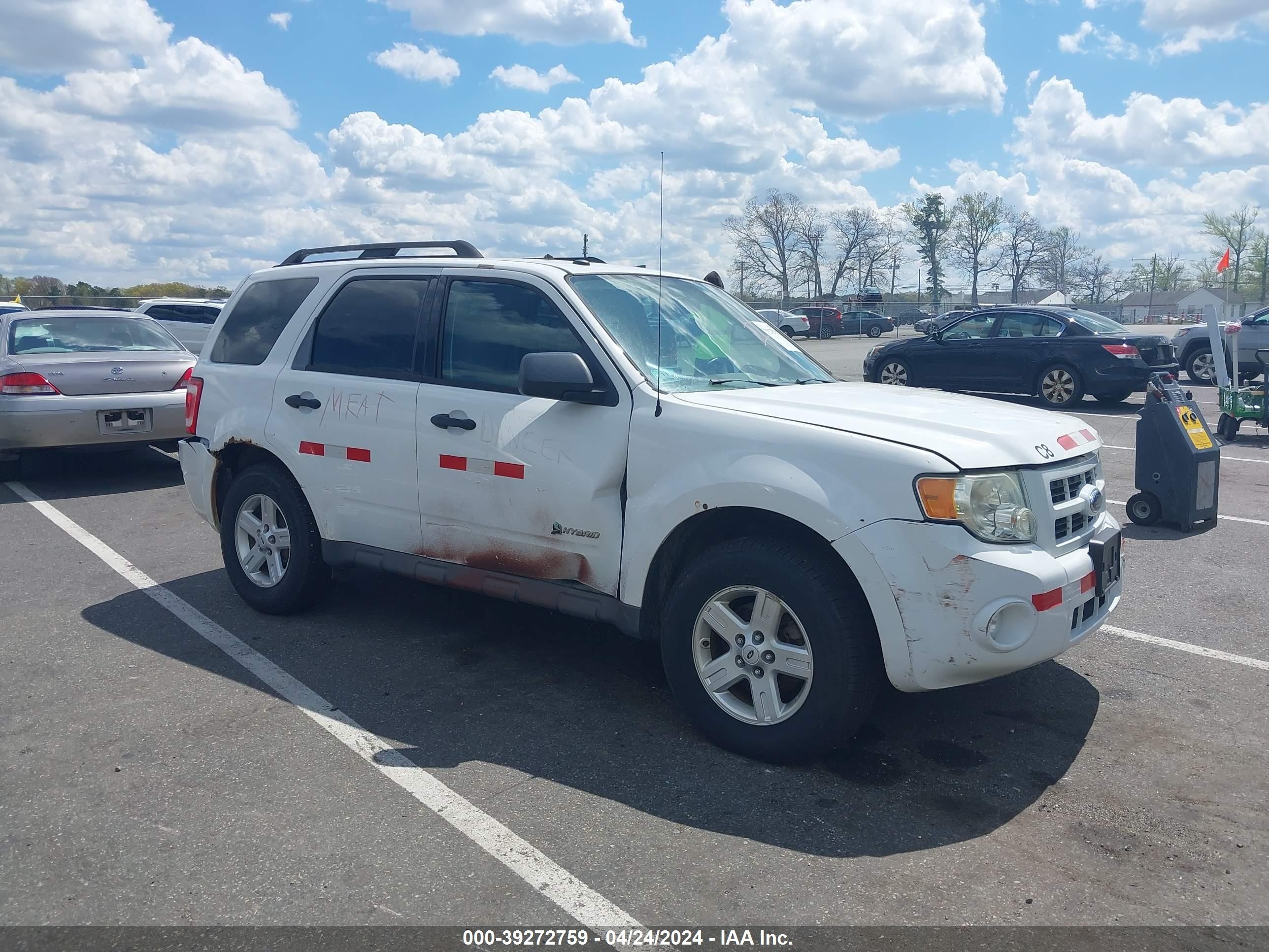 FORD ESCAPE 2009 1fmcu59329ka71189