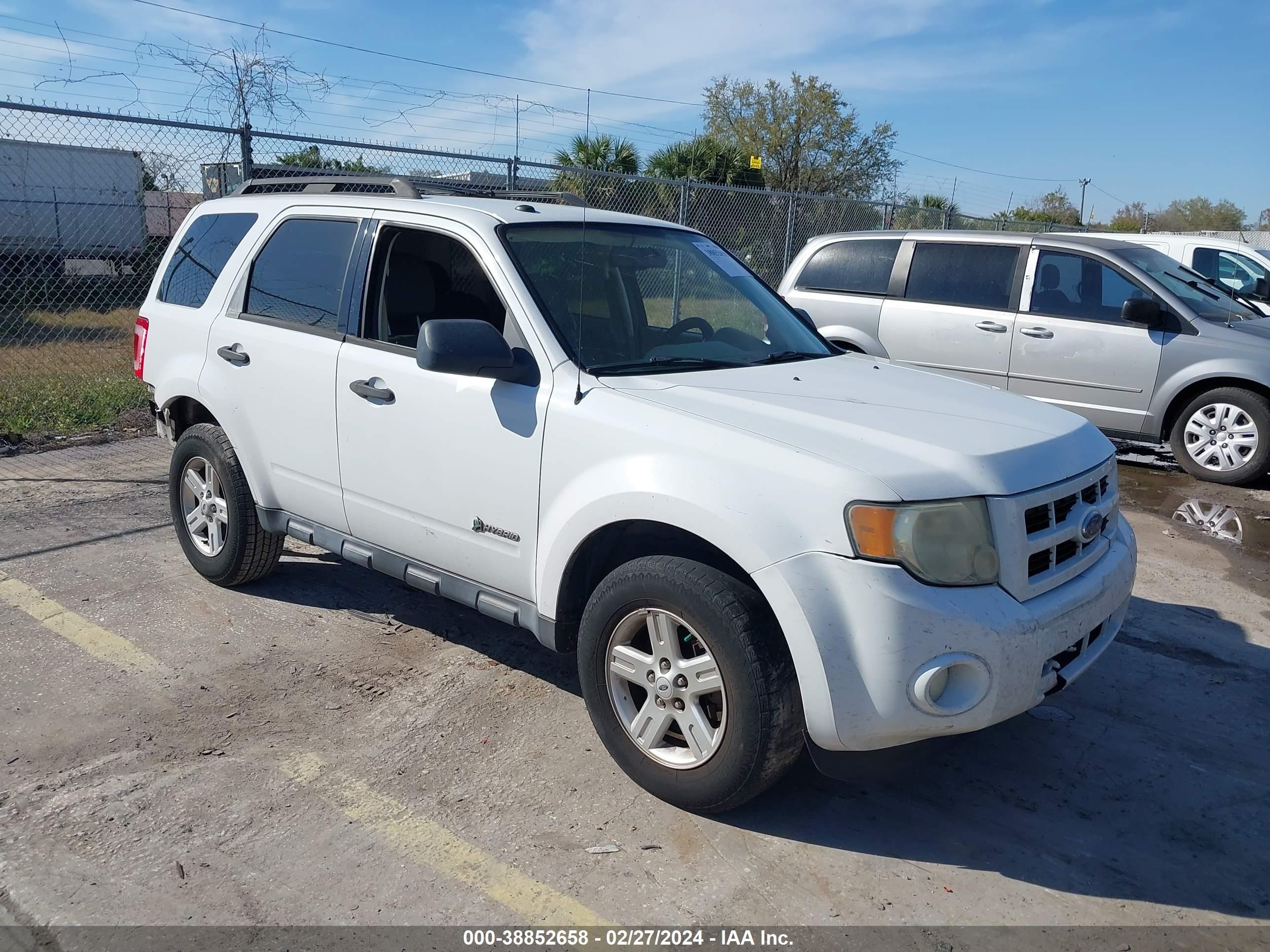 FORD ESCAPE 2009 1fmcu59359ka25310