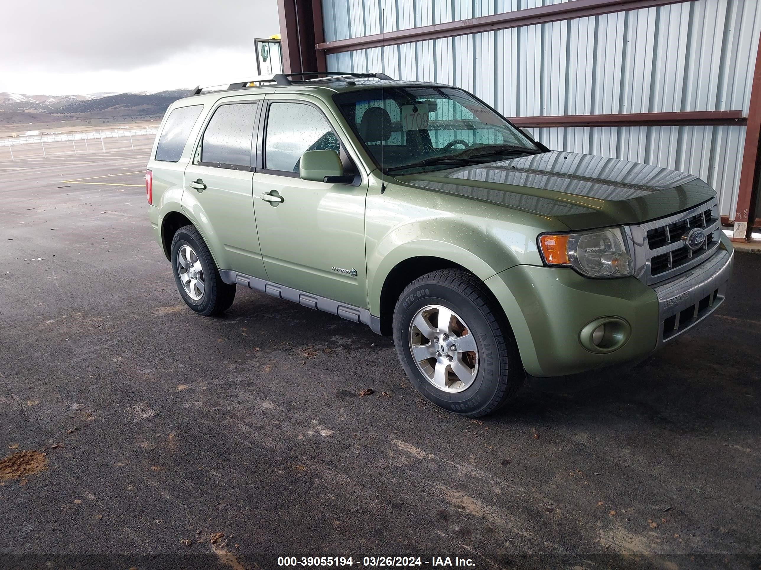 FORD ESCAPE 2009 1fmcu59369ka16549