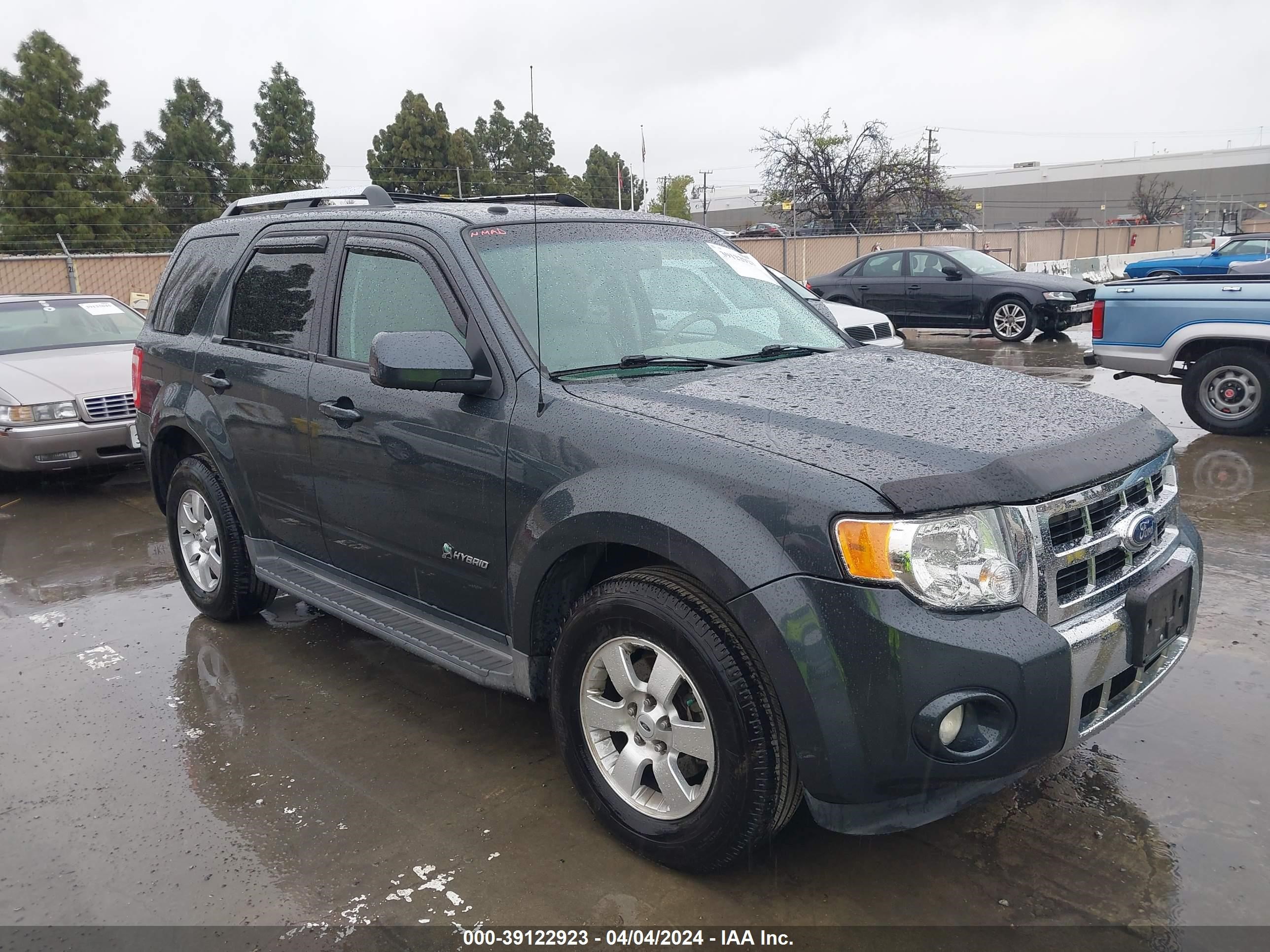 FORD ESCAPE 2009 1fmcu59369kb11032