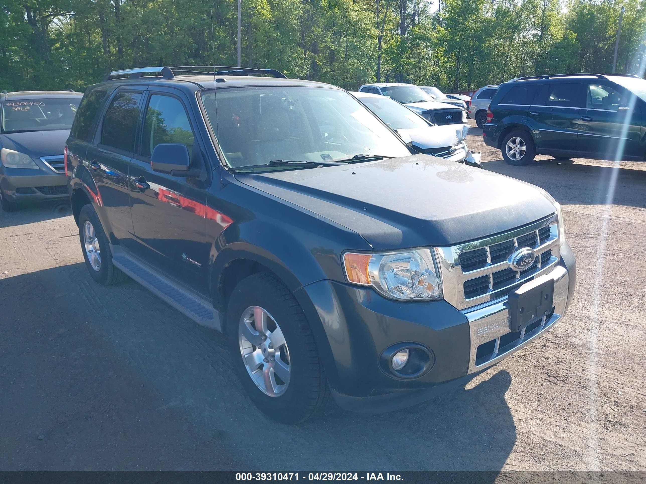 FORD ESCAPE 2009 1fmcu59389kc01797