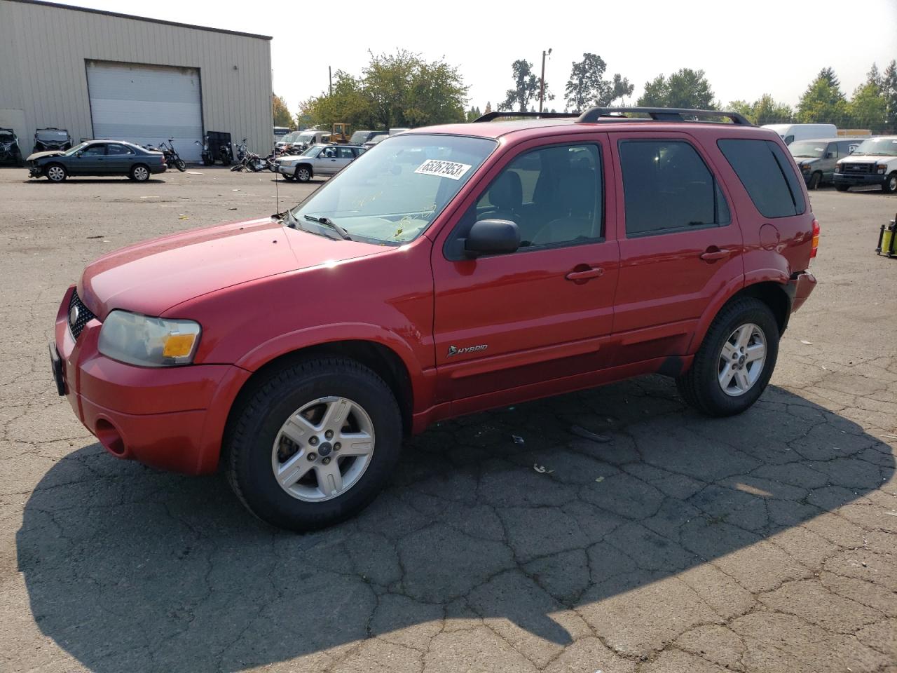 FORD ESCAPE 2007 1fmcu59h17ka49435