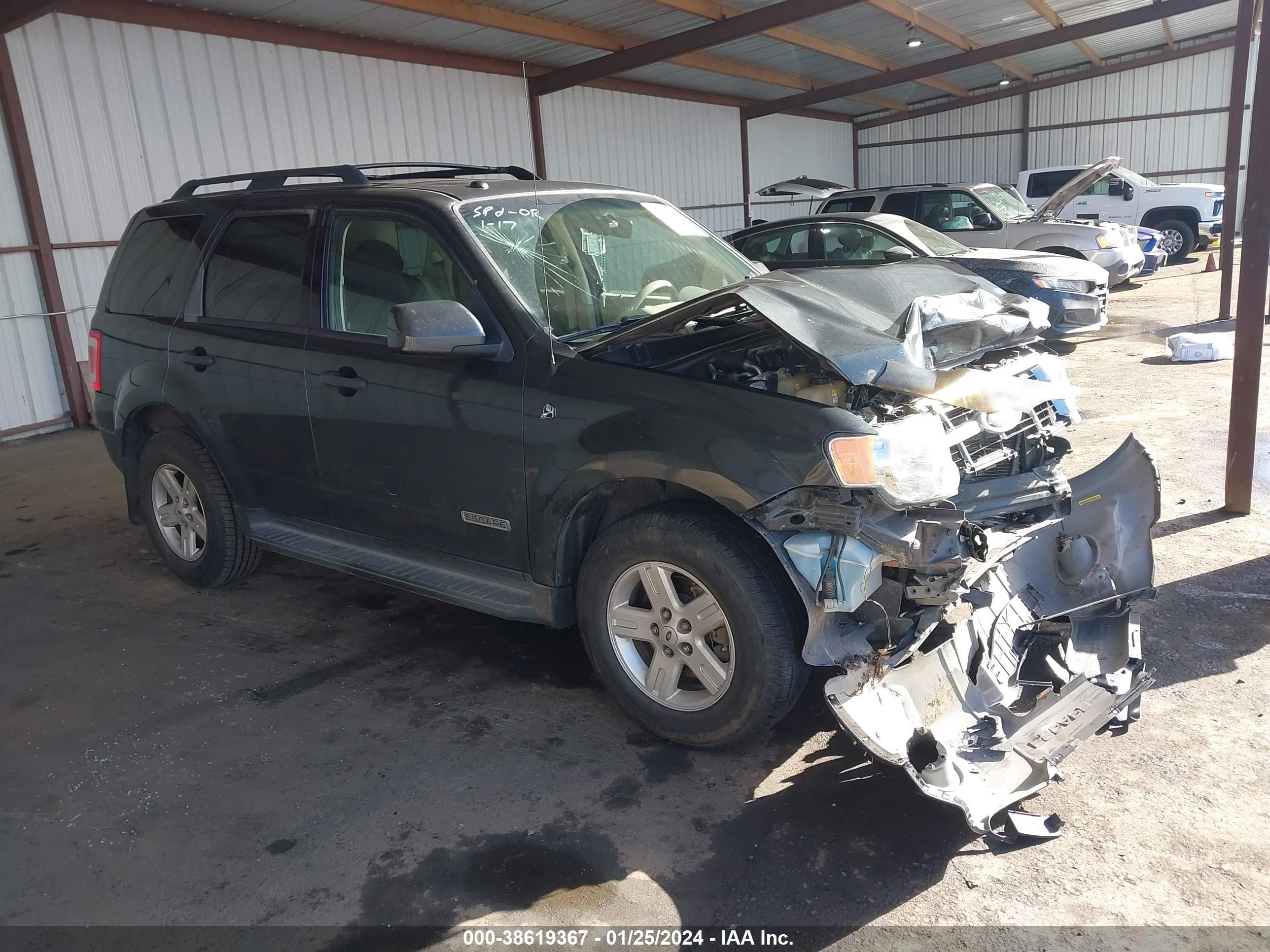 FORD ESCAPE 2008 1fmcu59h48kb58134