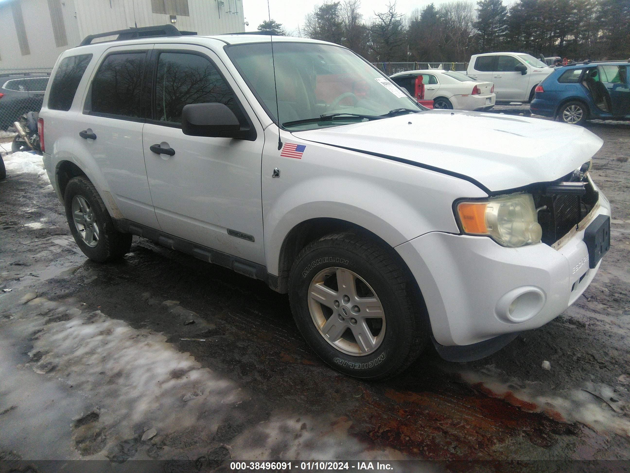 FORD ESCAPE 2008 1fmcu59h48kb58425