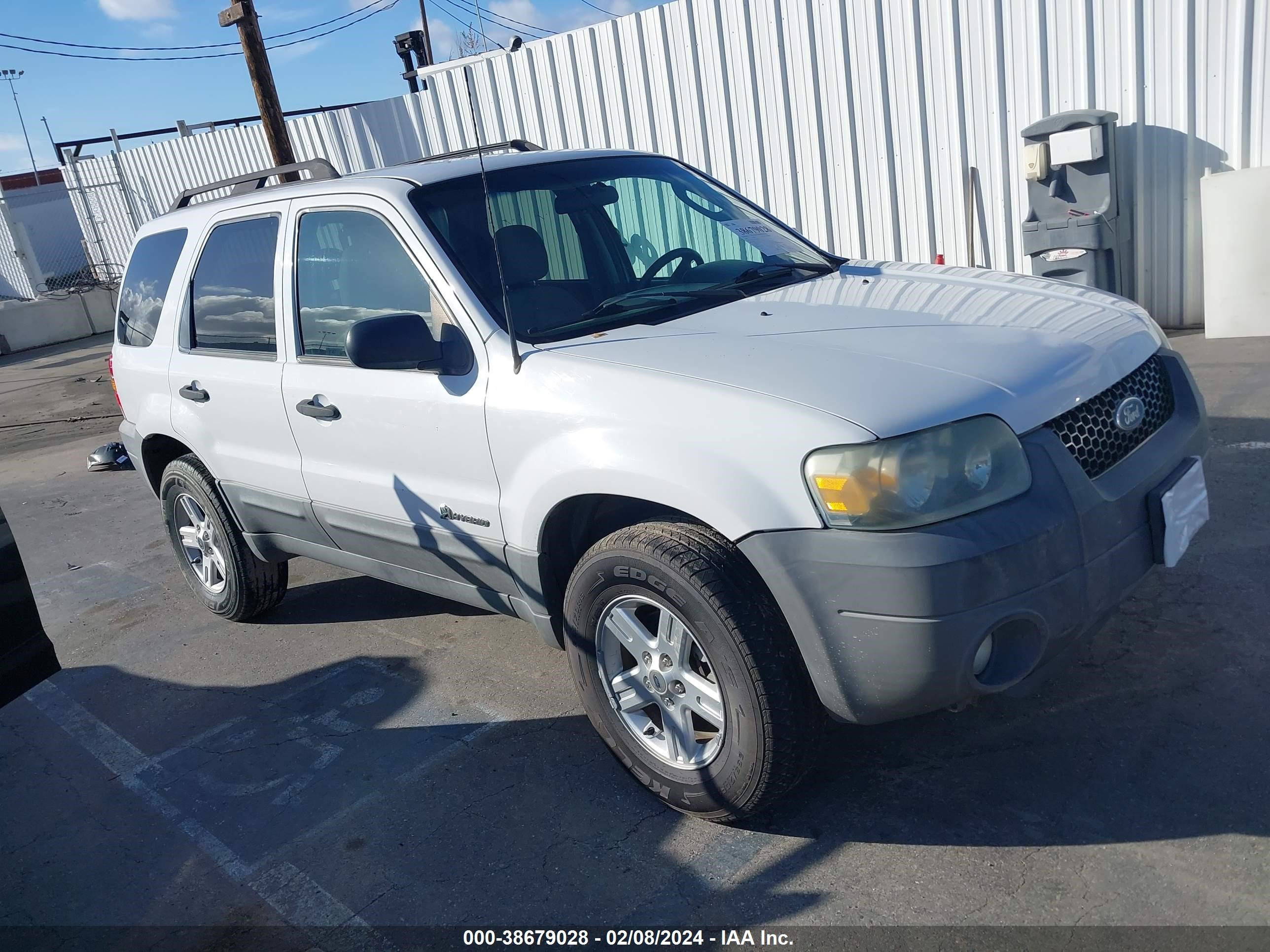 FORD ESCAPE 2007 1fmcu59h57ka85595