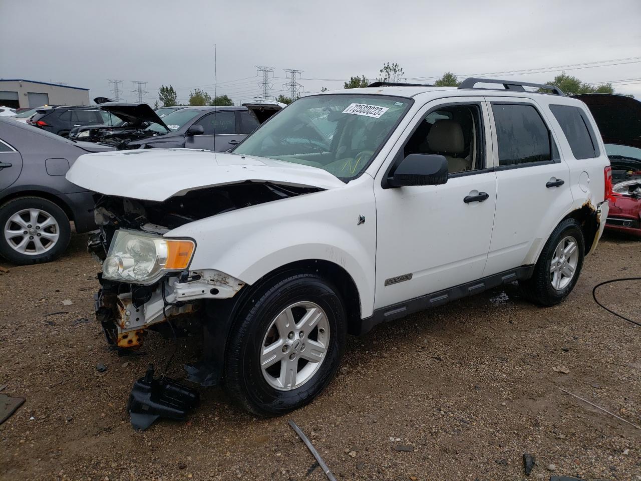 FORD ESCAPE 2008 1fmcu59h58ka26919