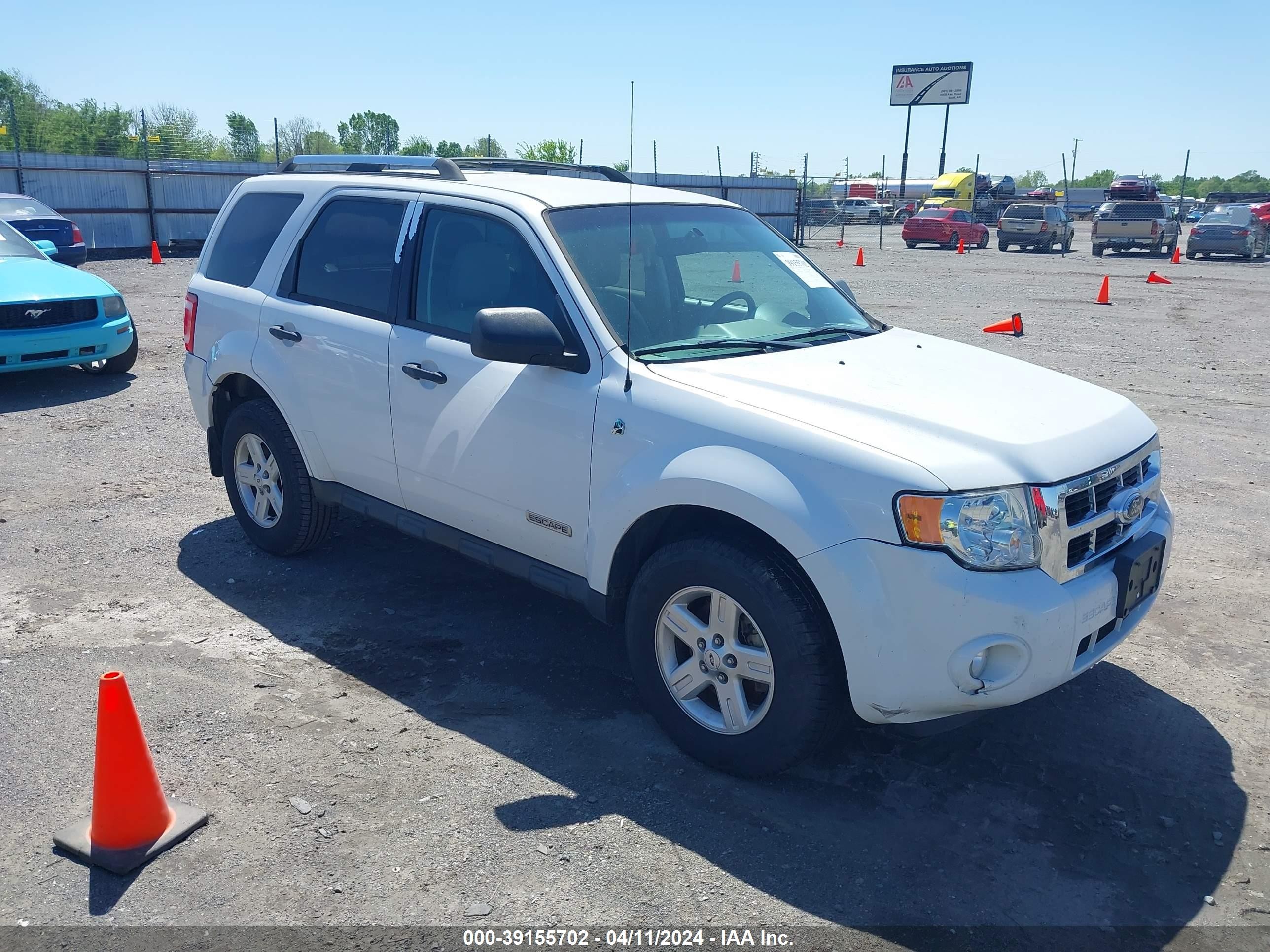 FORD ESCAPE 2008 1fmcu59h58ka42604