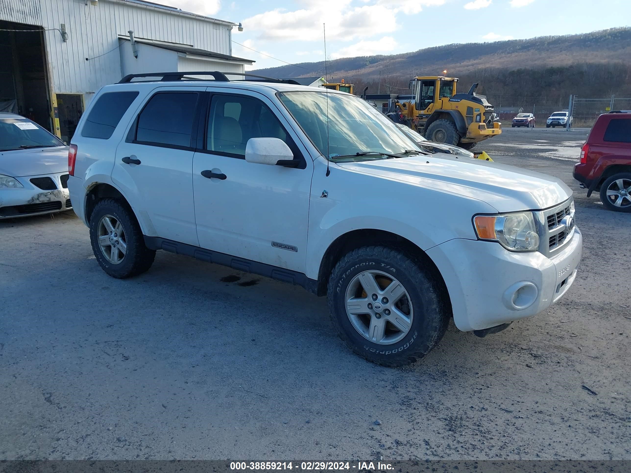 FORD ESCAPE 2008 1fmcu59h98kb08345