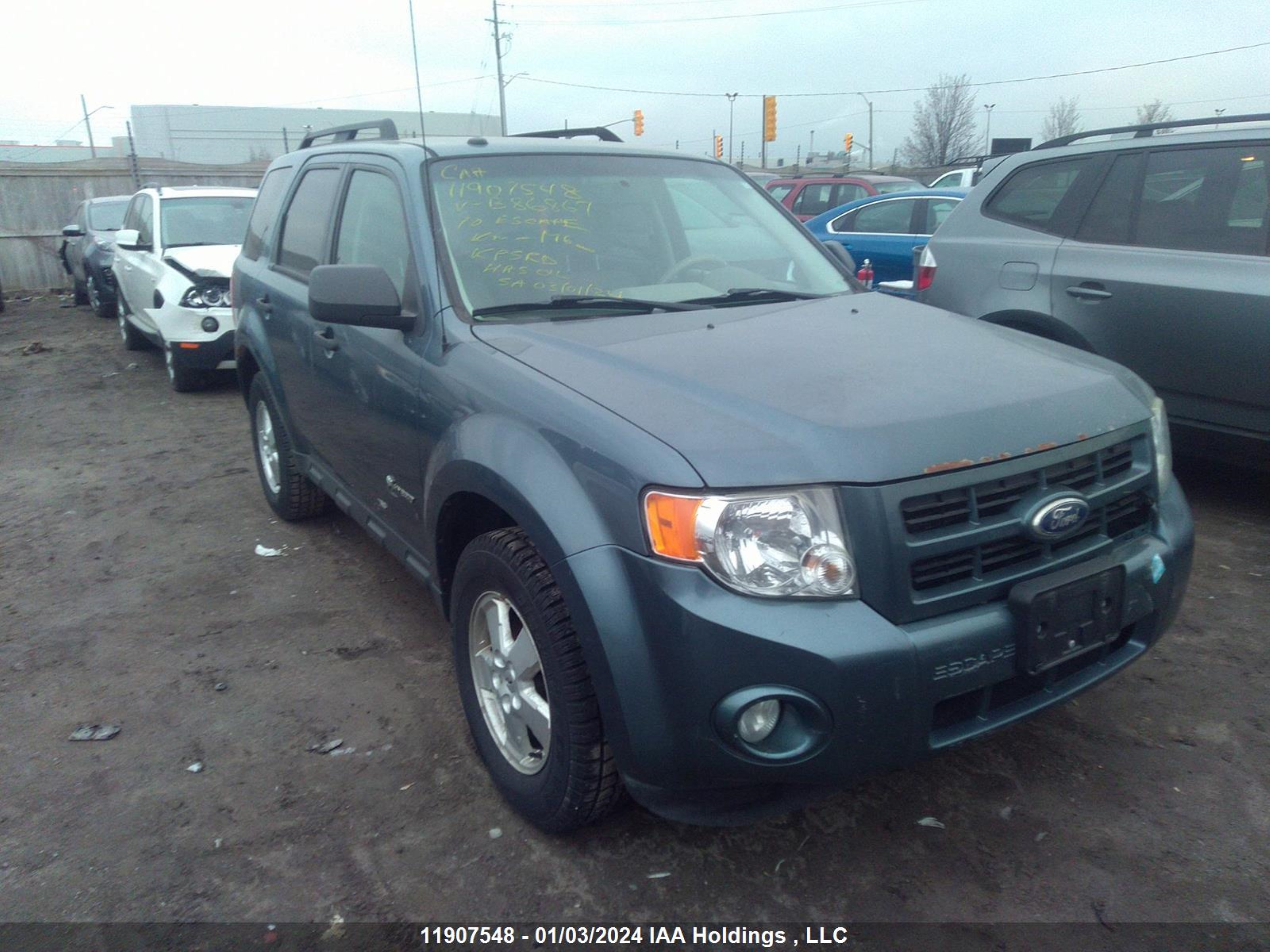 FORD ESCAPE 2010 1fmcu5k35akb86867