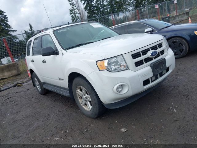 FORD ESCAPE HYBRID 2011 1fmcu5k37bkc05937