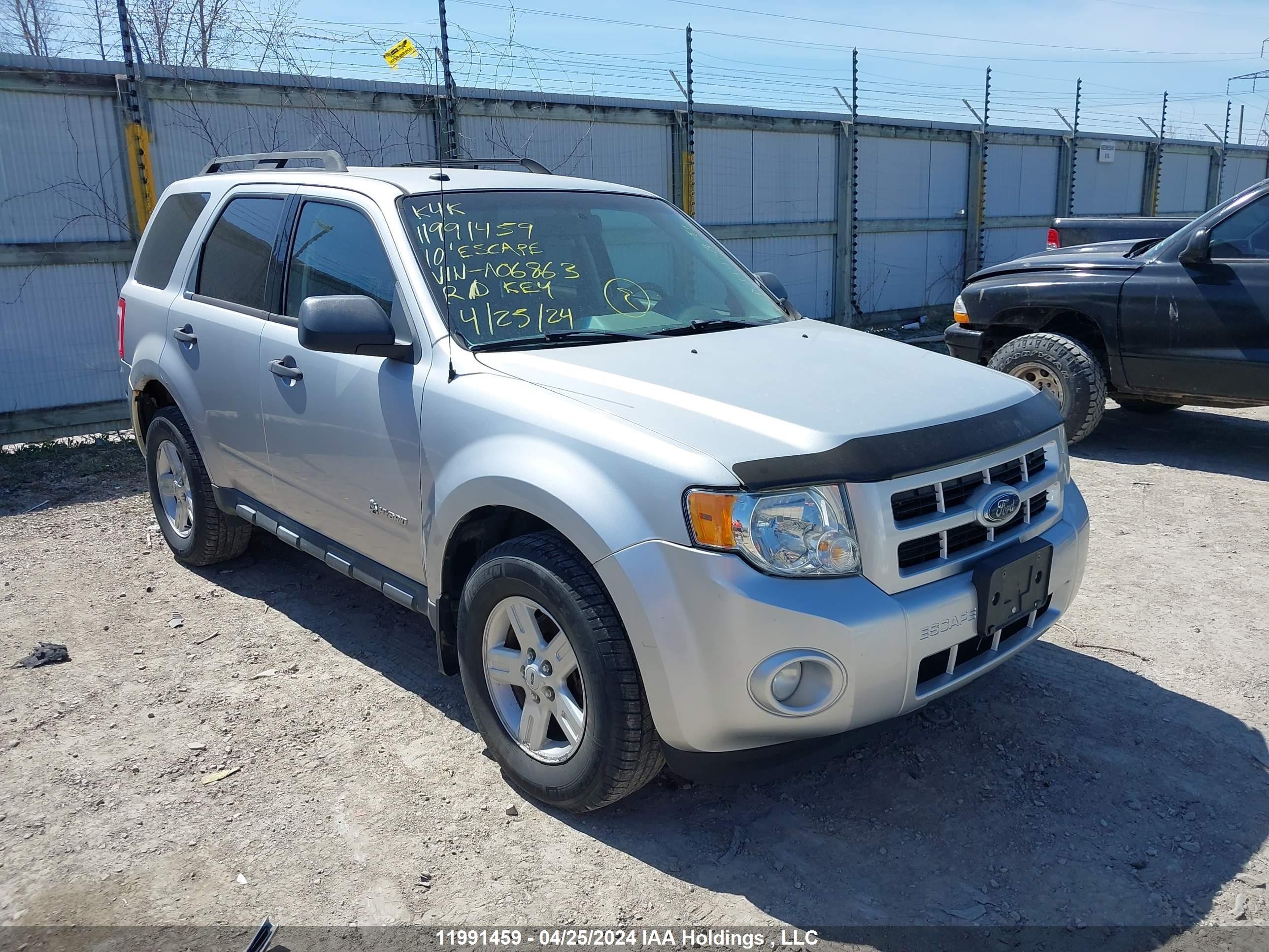 FORD ESCAPE 2010 1fmcu5k38aka06863