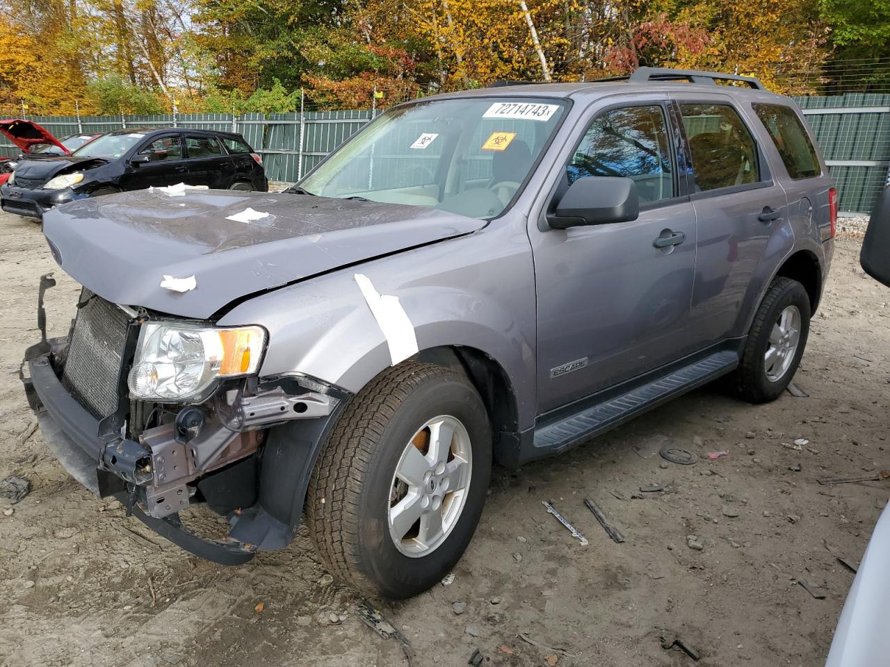 FORD ESCAPE 2008 1fmcu92z08kc39321