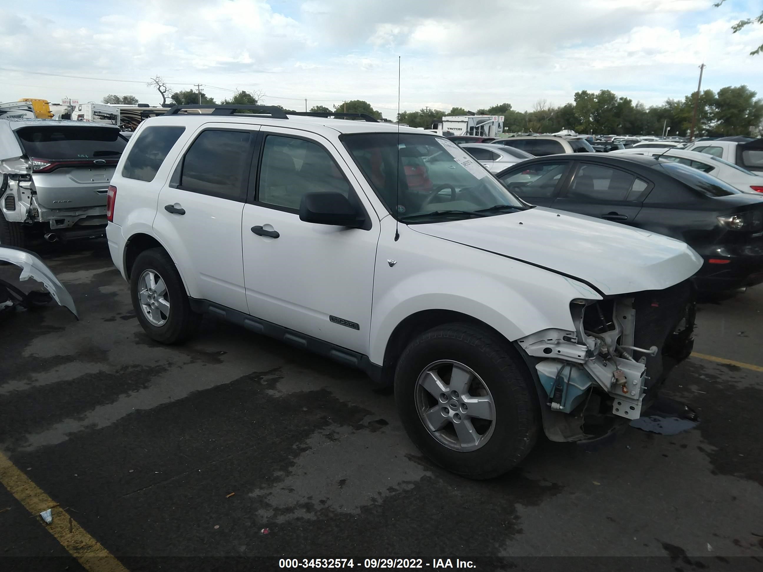 FORD ESCAPE 2008 1fmcu93108ka65968