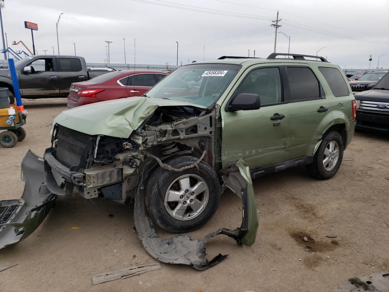 FORD ESCAPE 2008 1fmcu93108kb09709