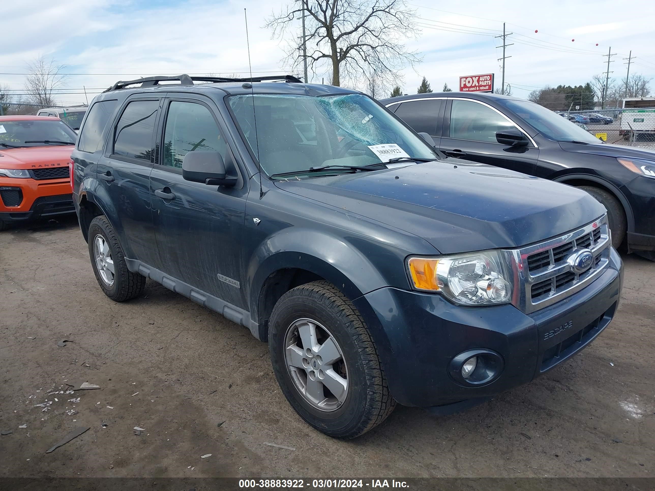 FORD ESCAPE 2008 1fmcu93118ka04239