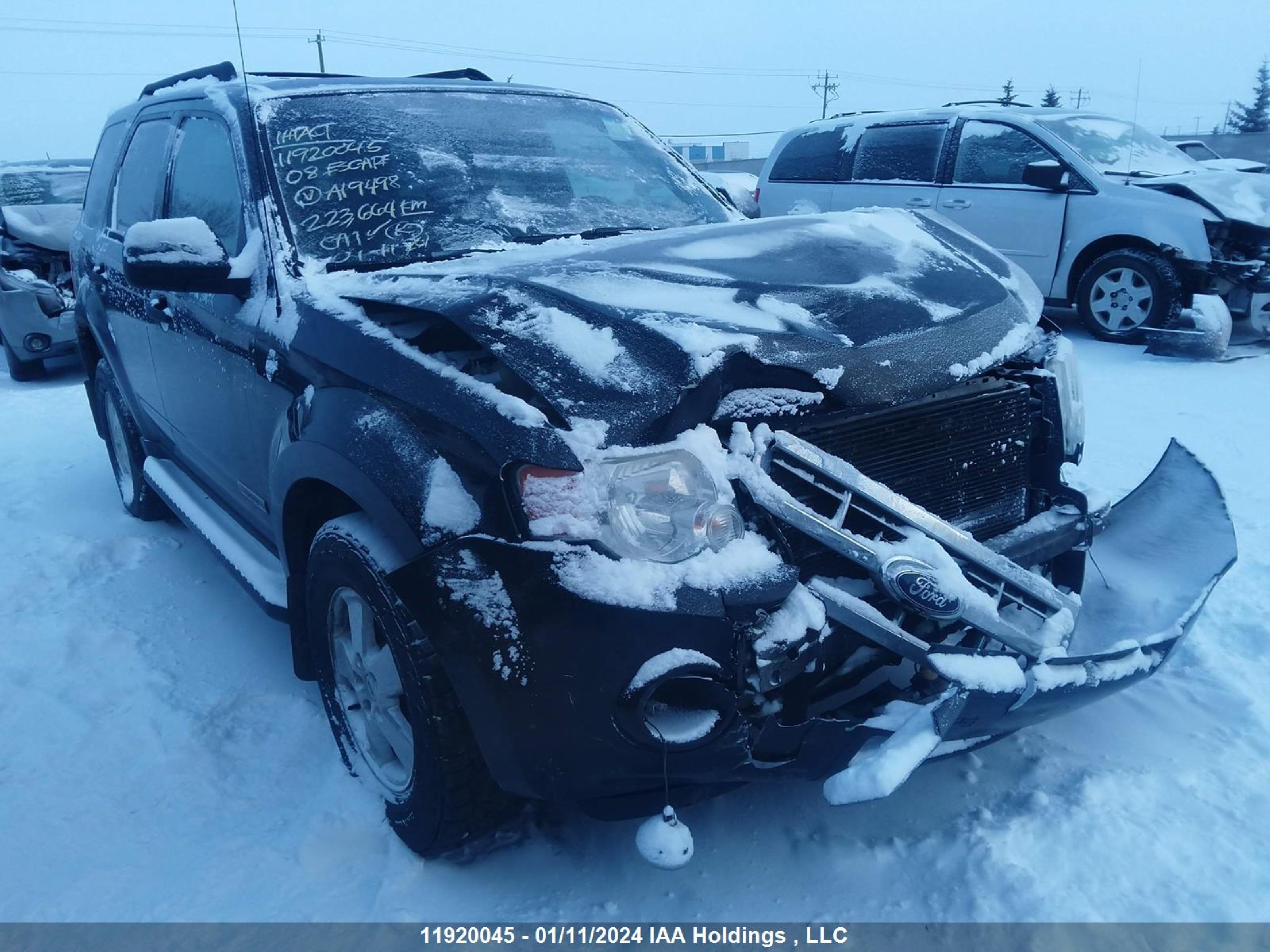 FORD ESCAPE 2008 1fmcu93118ka19498