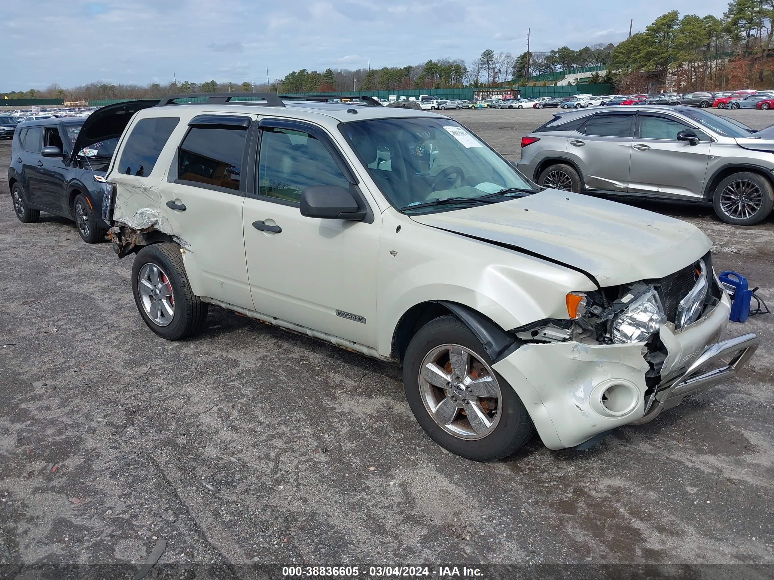 FORD ESCAPE 2008 1fmcu93128ka05299