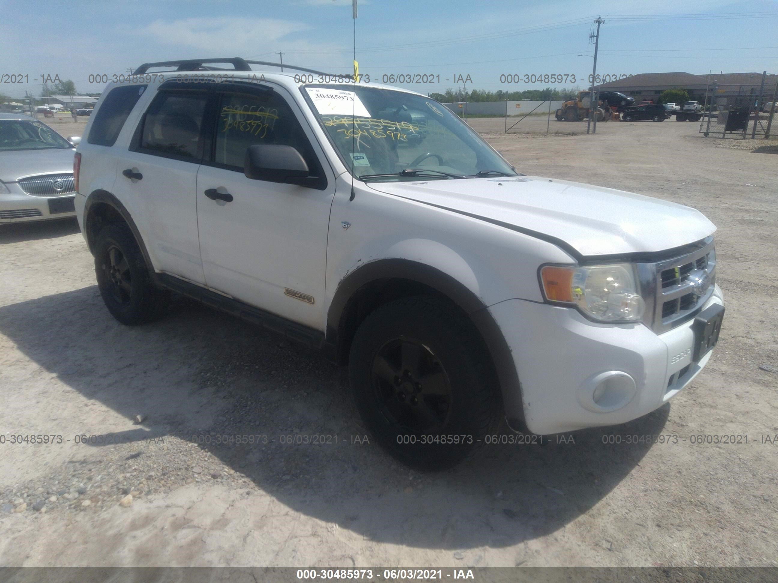 FORD ESCAPE 2008 1fmcu93128ka79211