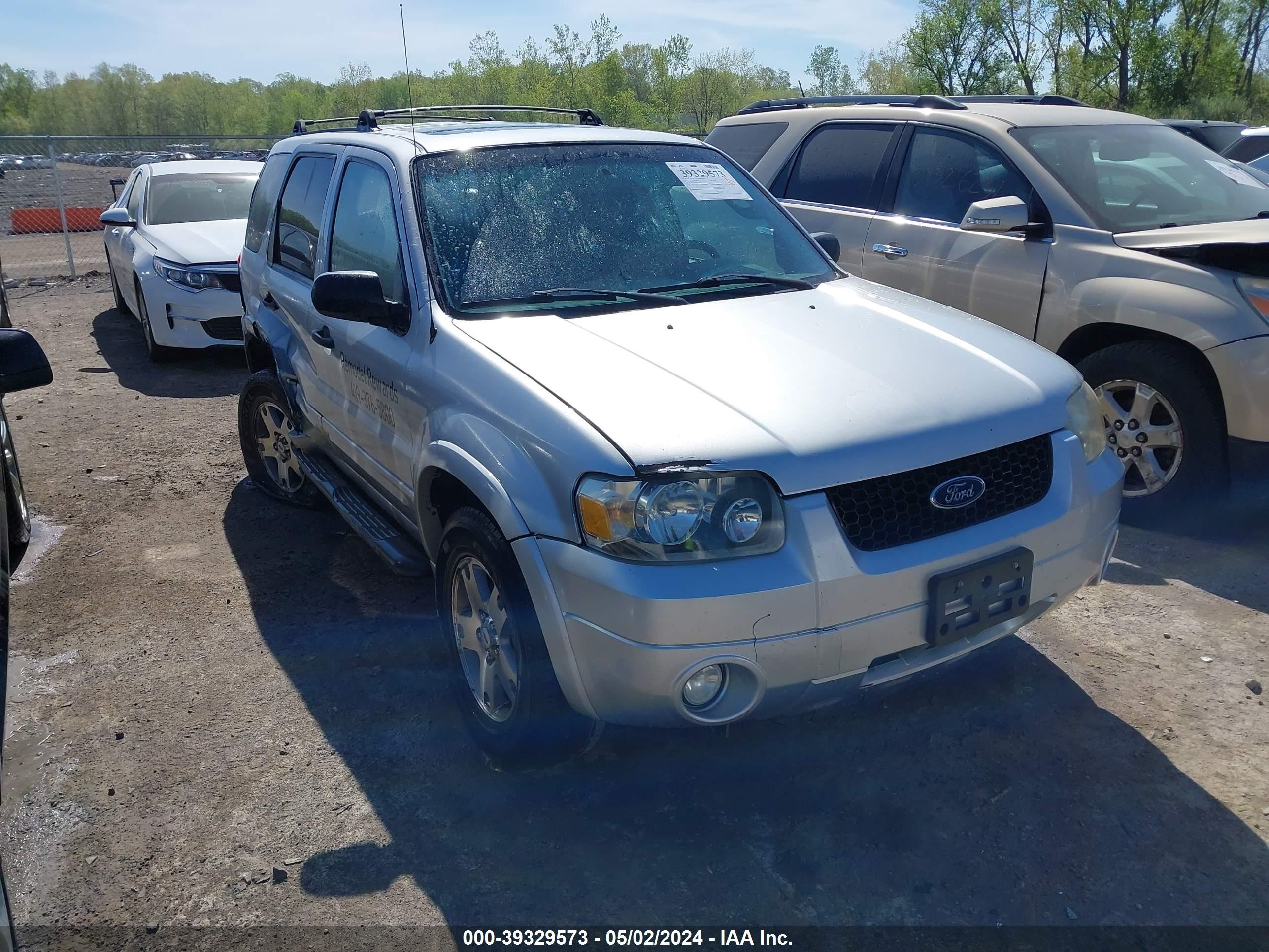 FORD ESCAPE 2007 1fmcu93137kb28298