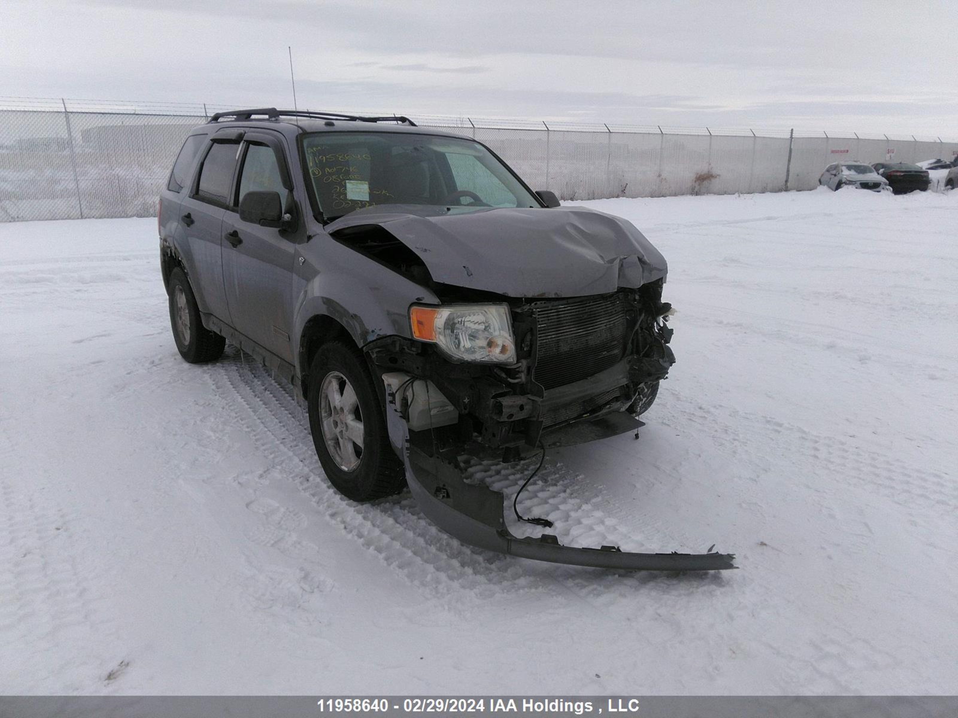 FORD ESCAPE 2008 1fmcu93138ka01746