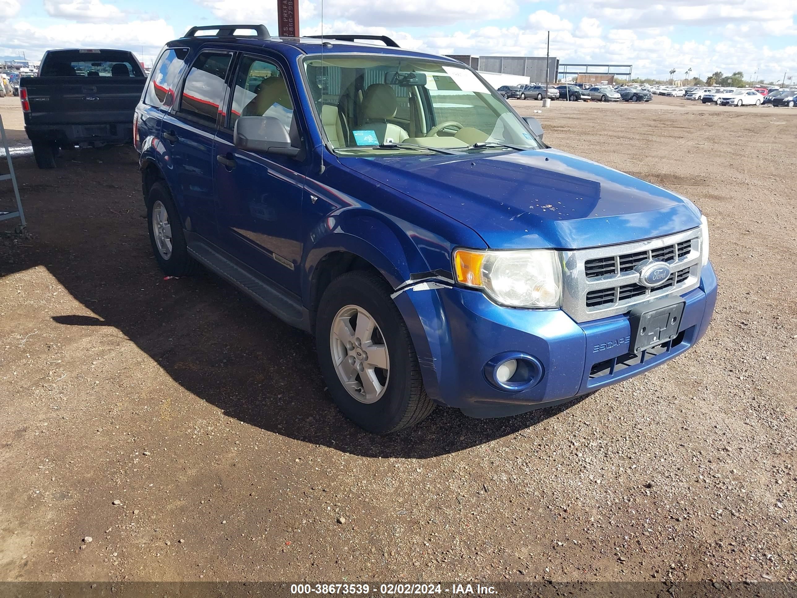 FORD ESCAPE 2008 1fmcu93138ka88290