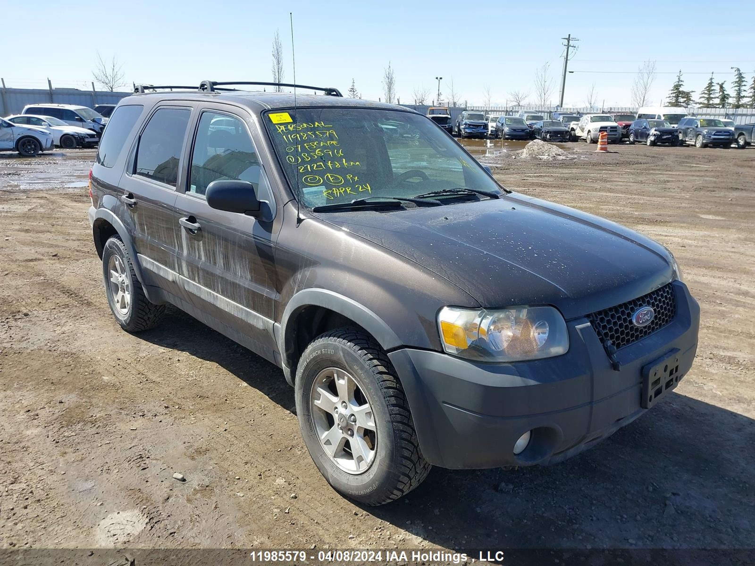 FORD ESCAPE 2007 1fmcu93147kb56966