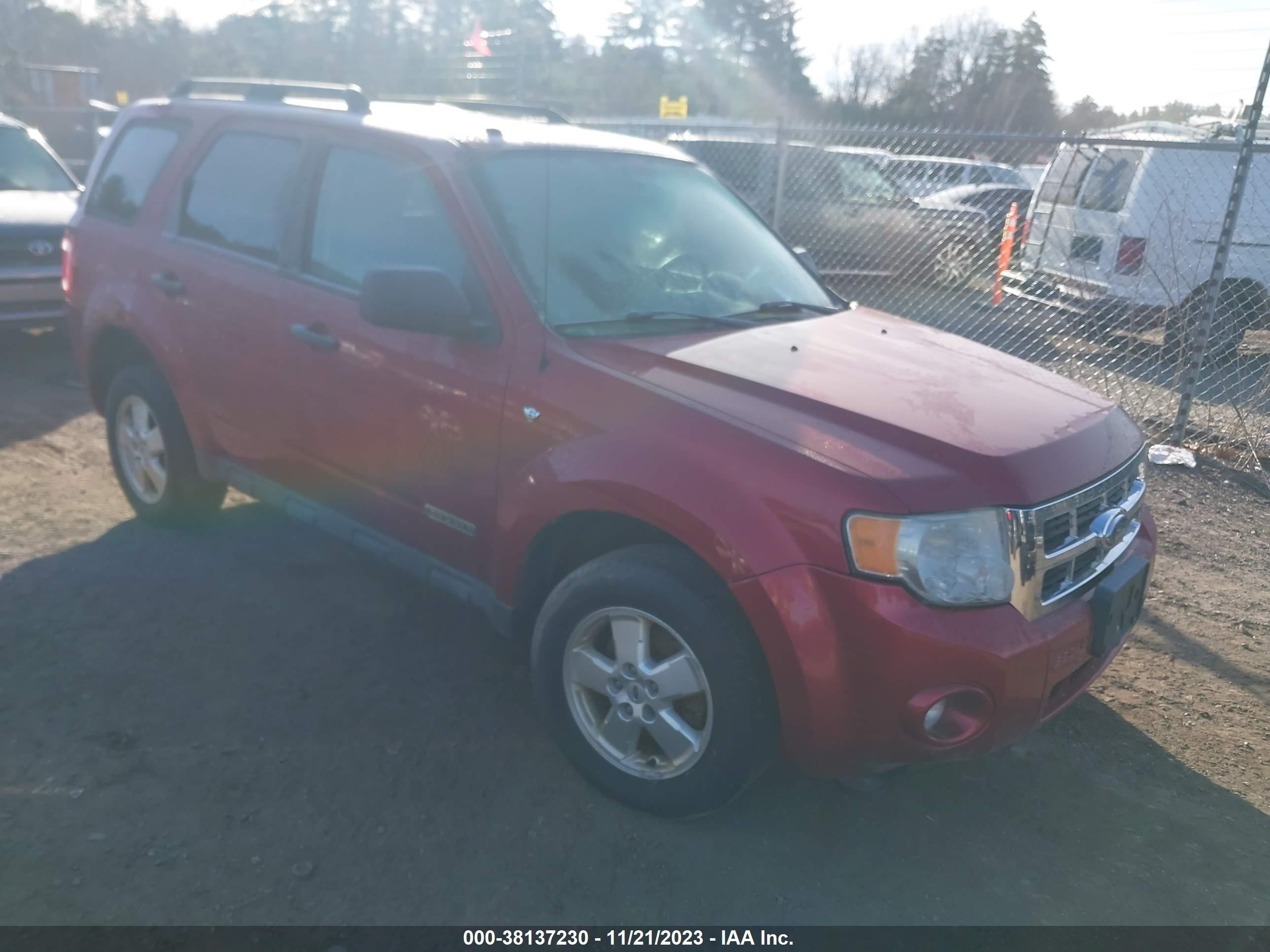 FORD ESCAPE 2008 1fmcu93148ka21293