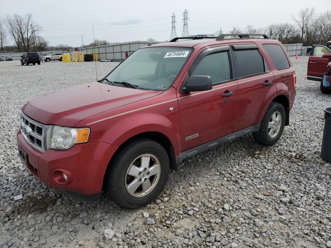 FORD ESCAPE 2008 1fmcu93148kb13004