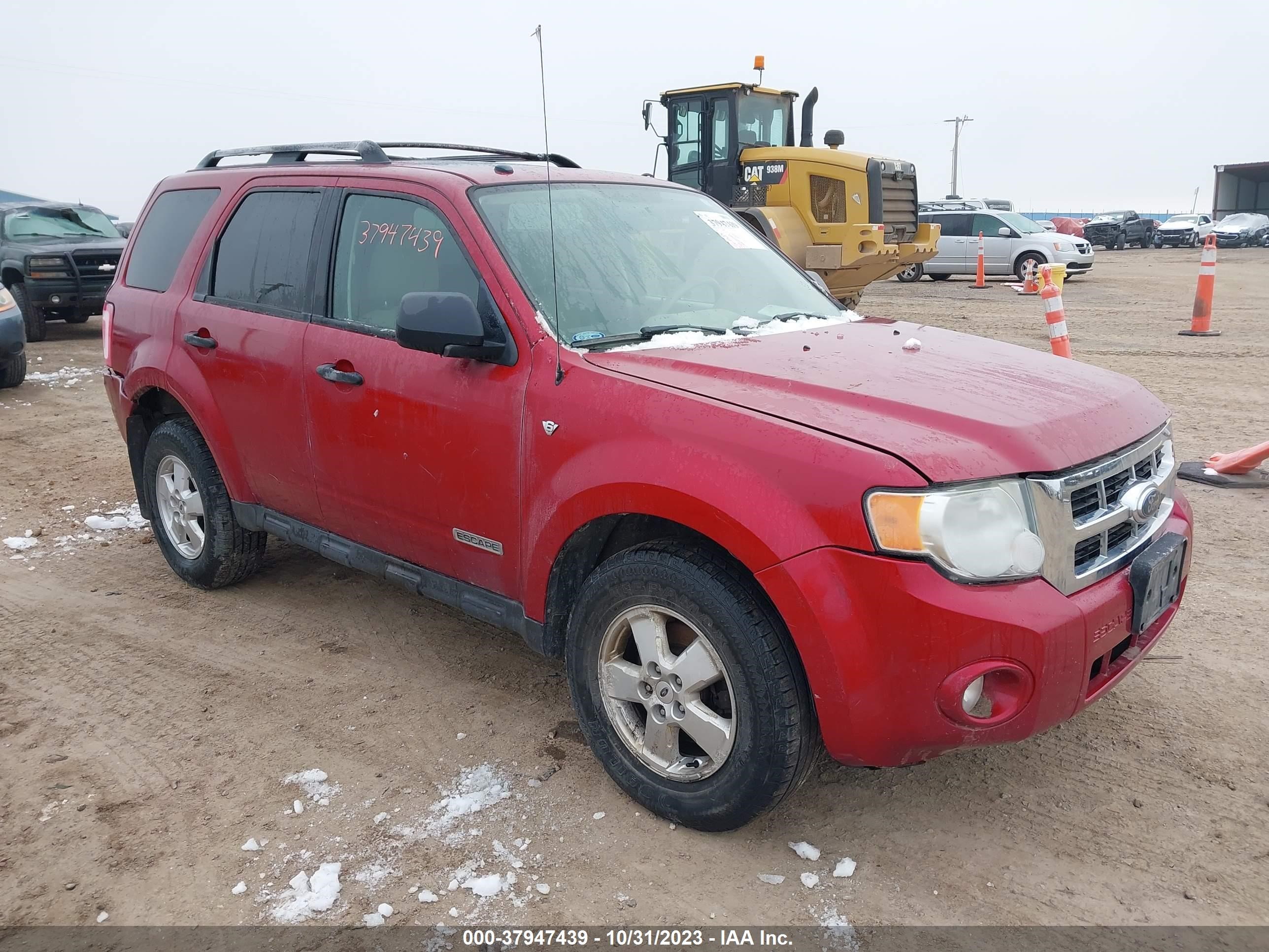 FORD ESCAPE 2008 1fmcu93158kb00892