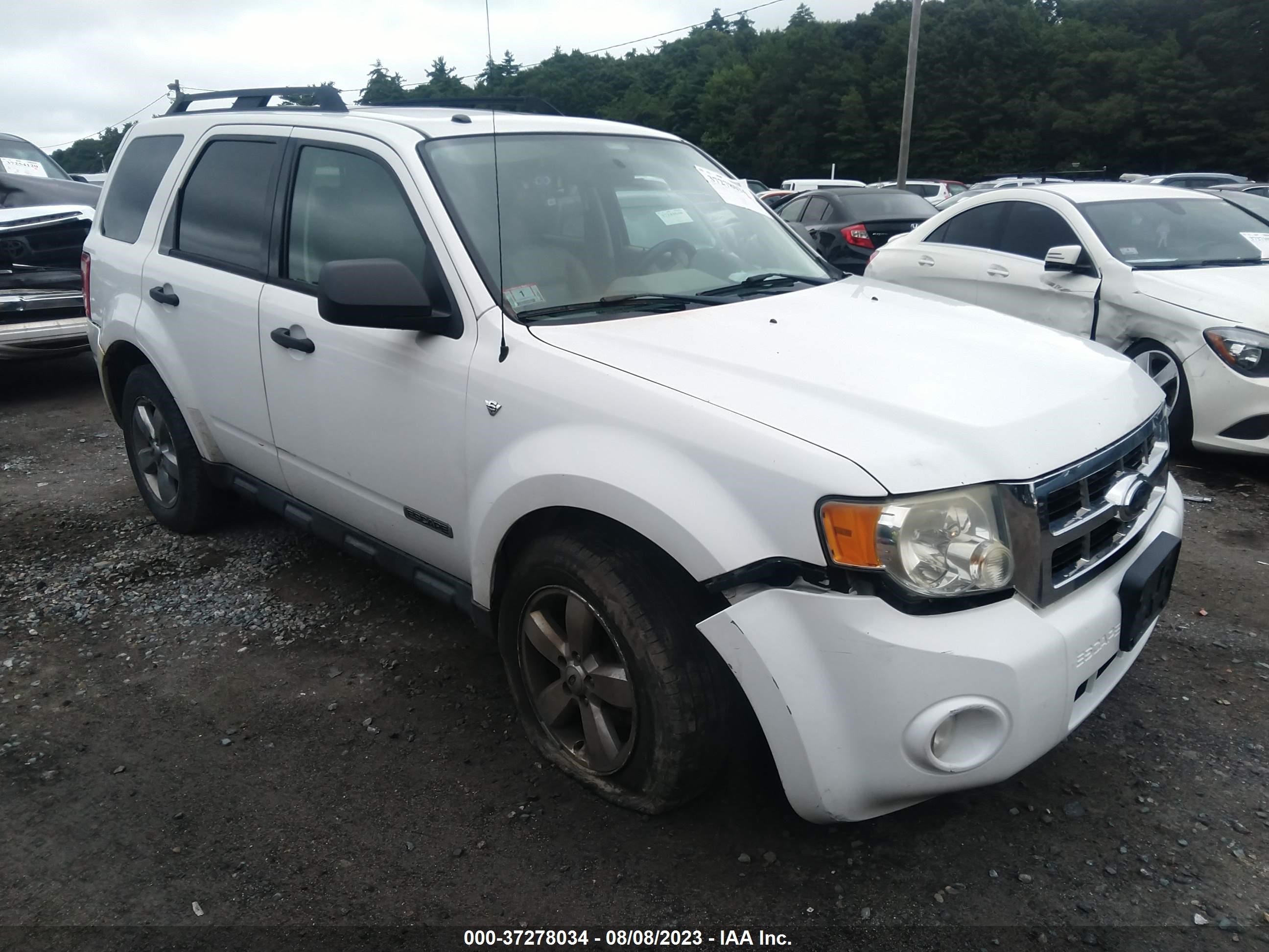 FORD ESCAPE 2008 1fmcu93188kb77224