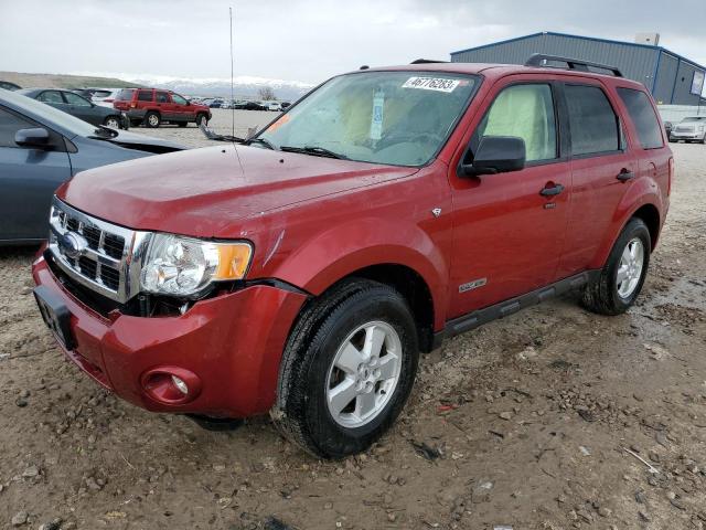 FORD ESCAPE XLT 2008 1fmcu931x8kd06063