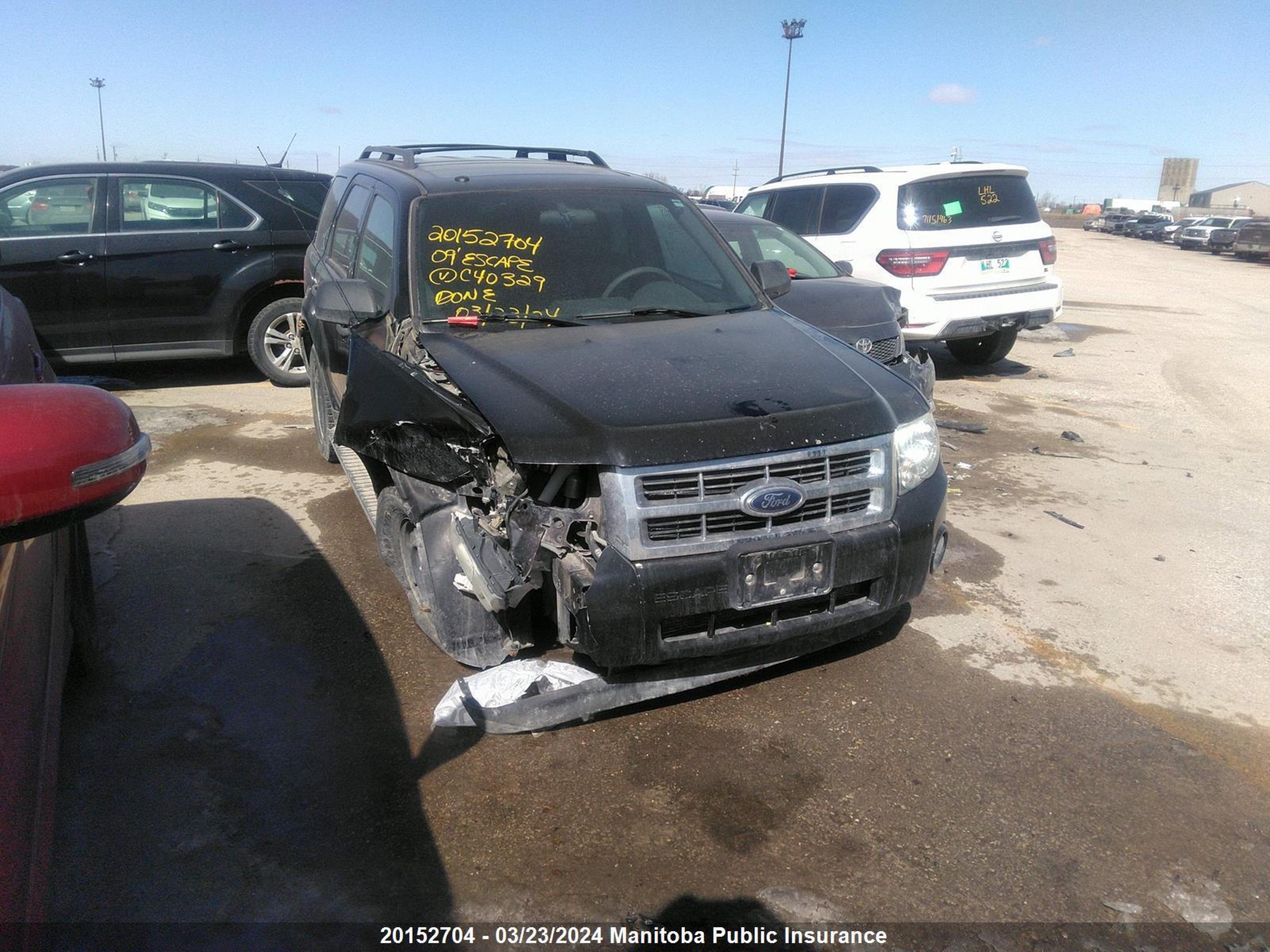 FORD ALL 2009 1fmcu93g19kc40329