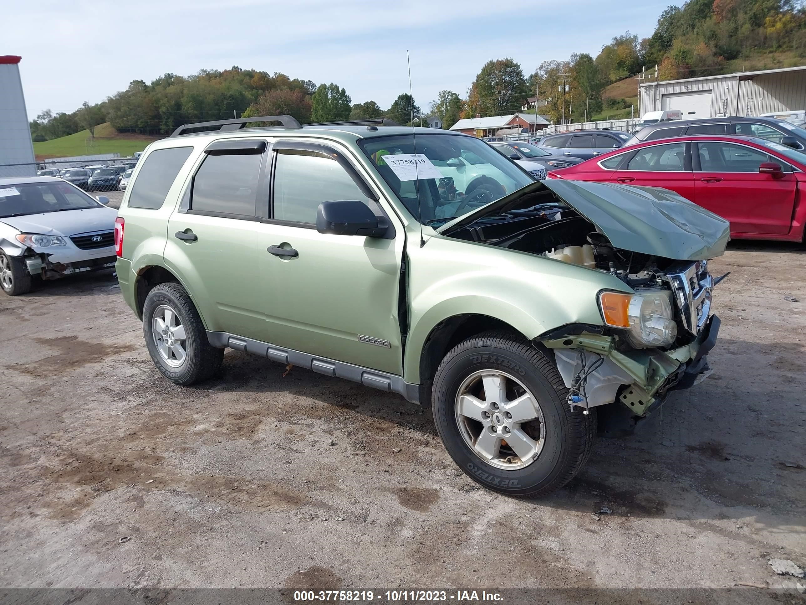 FORD ESCAPE 2008 1fmcu93z38kc67385