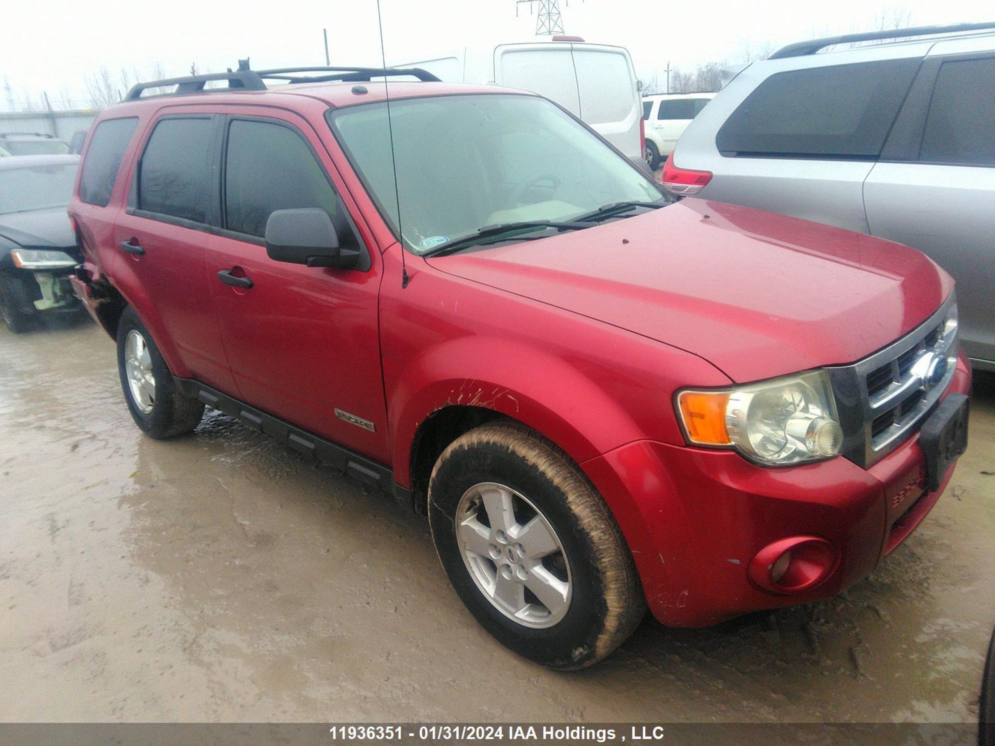 FORD ESCAPE 2008 1fmcu93z78kc61959