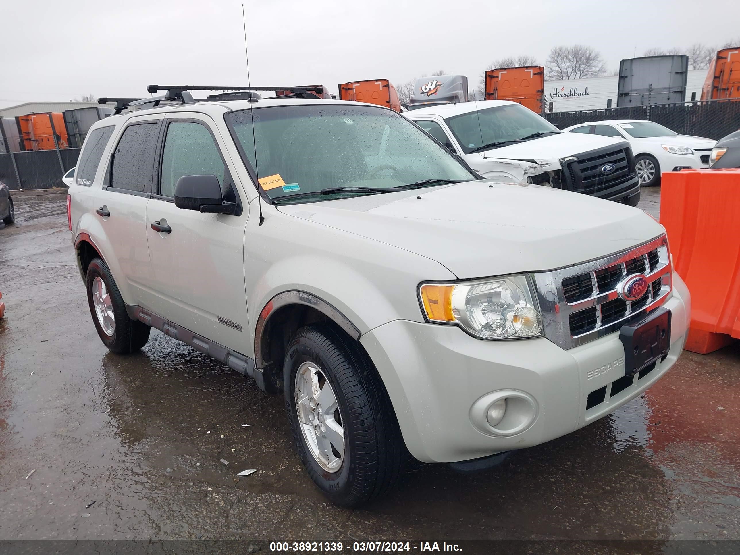 FORD ESCAPE 2008 1fmcu93zx8kc83602