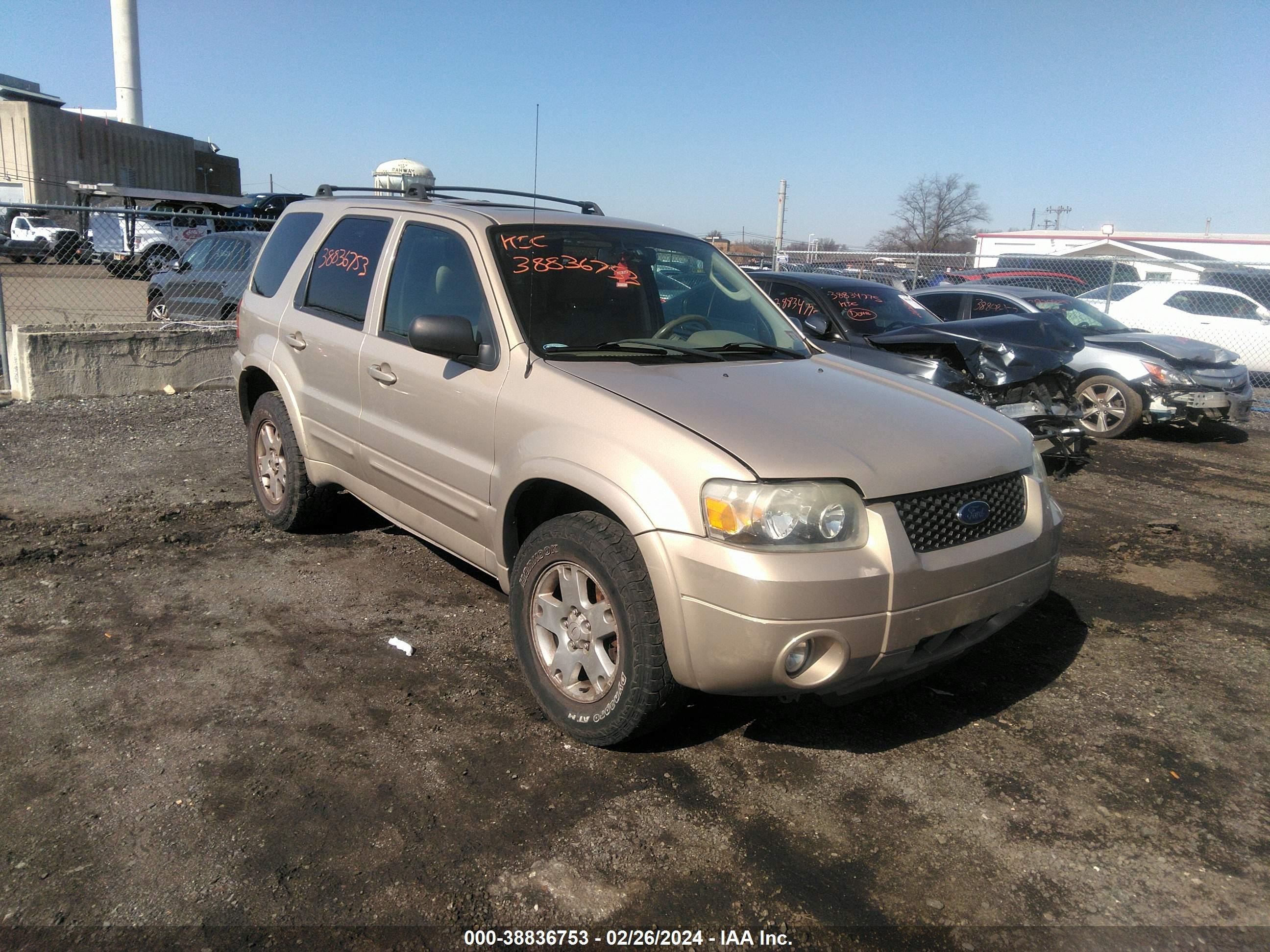 FORD ESCAPE 2007 1fmcu94117kb25690