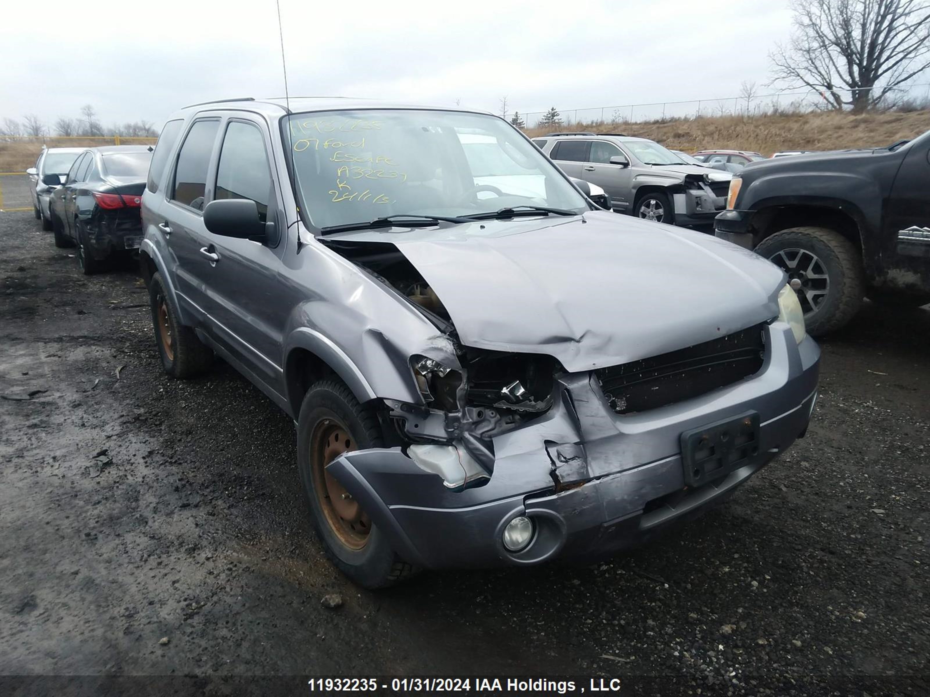 FORD ESCAPE 2007 1fmcu94127ka32239