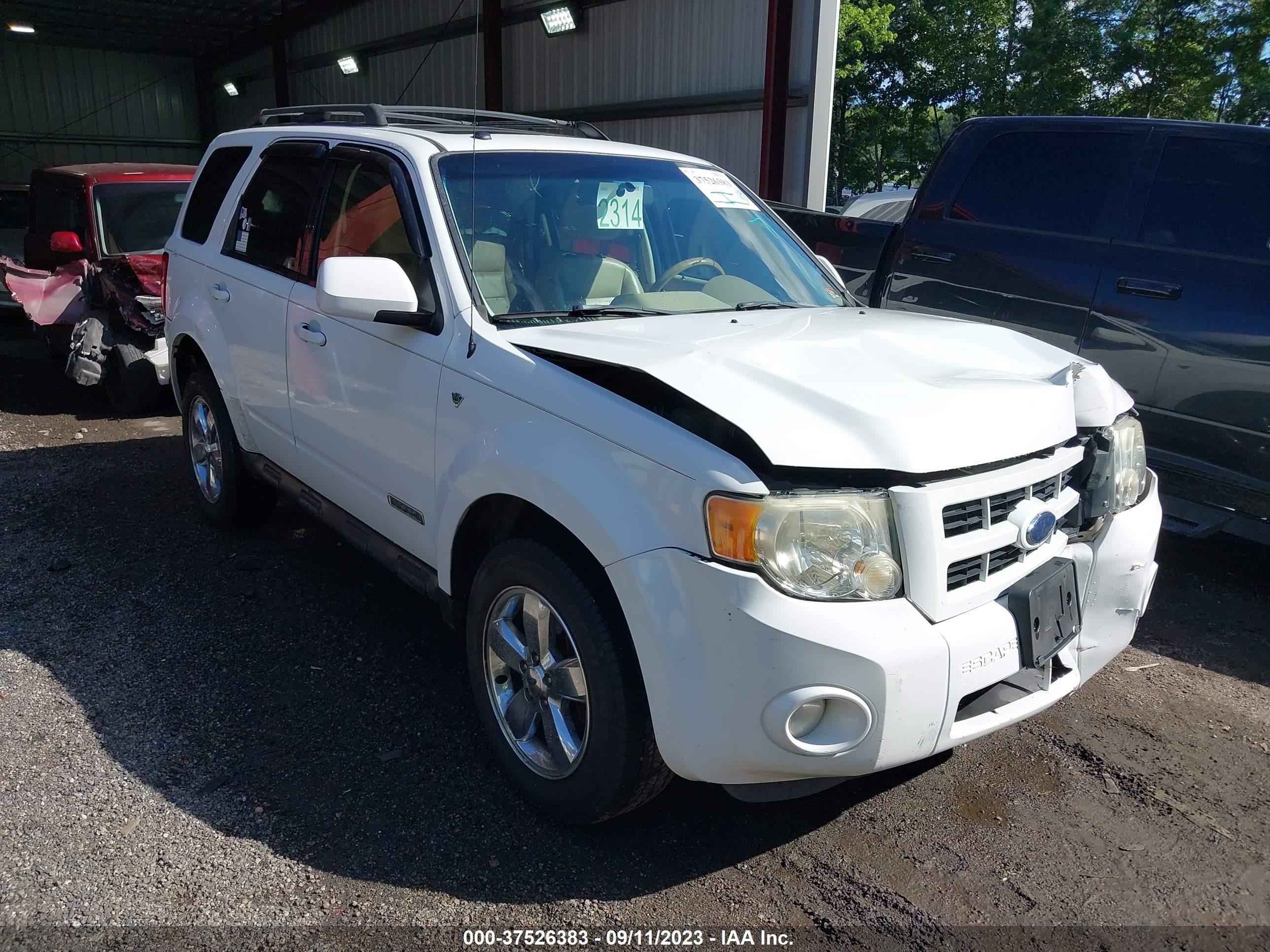 FORD ESCAPE 2008 1fmcu94128ke85942