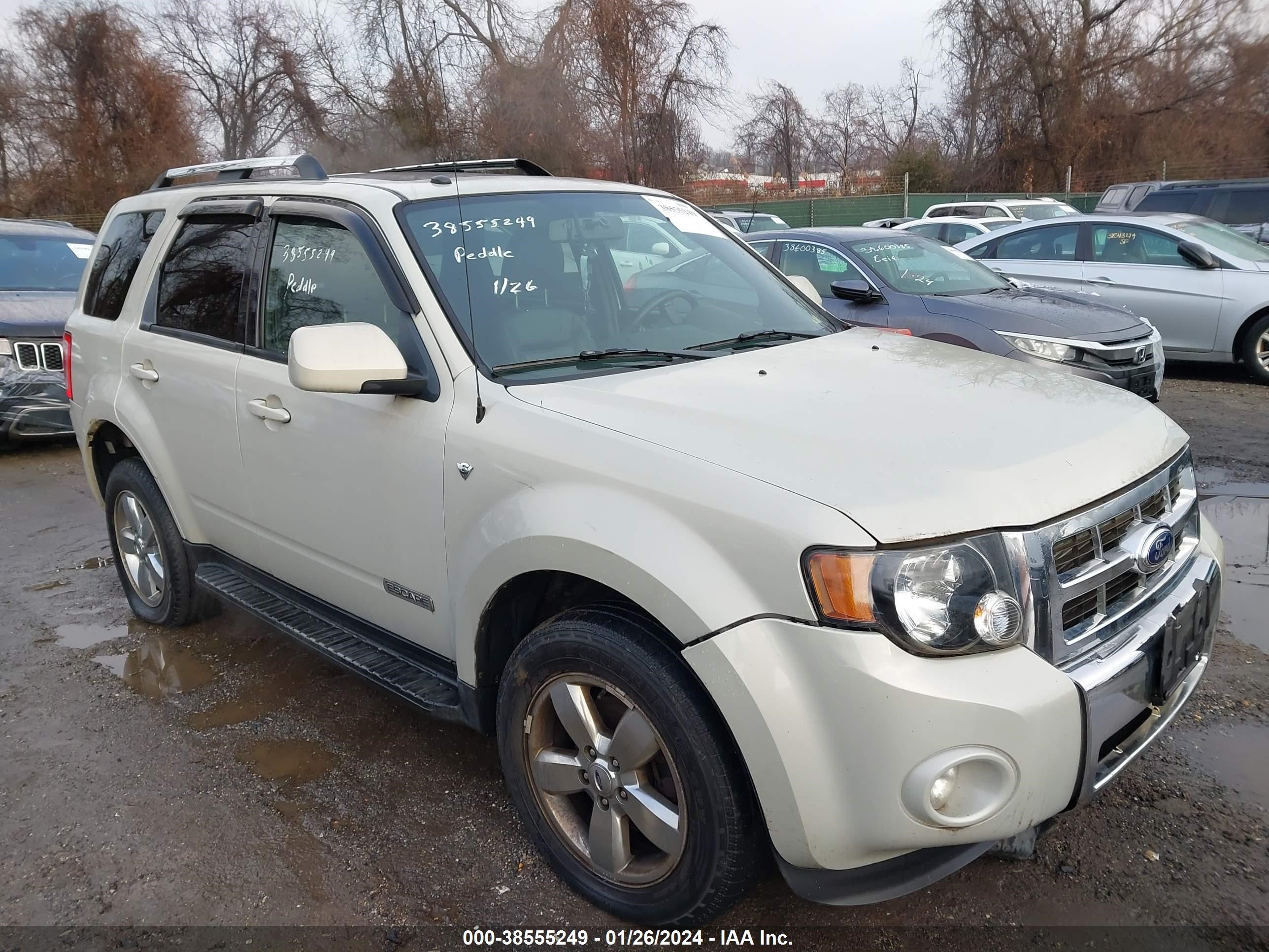 FORD ESCAPE 2008 1fmcu94138ka76204