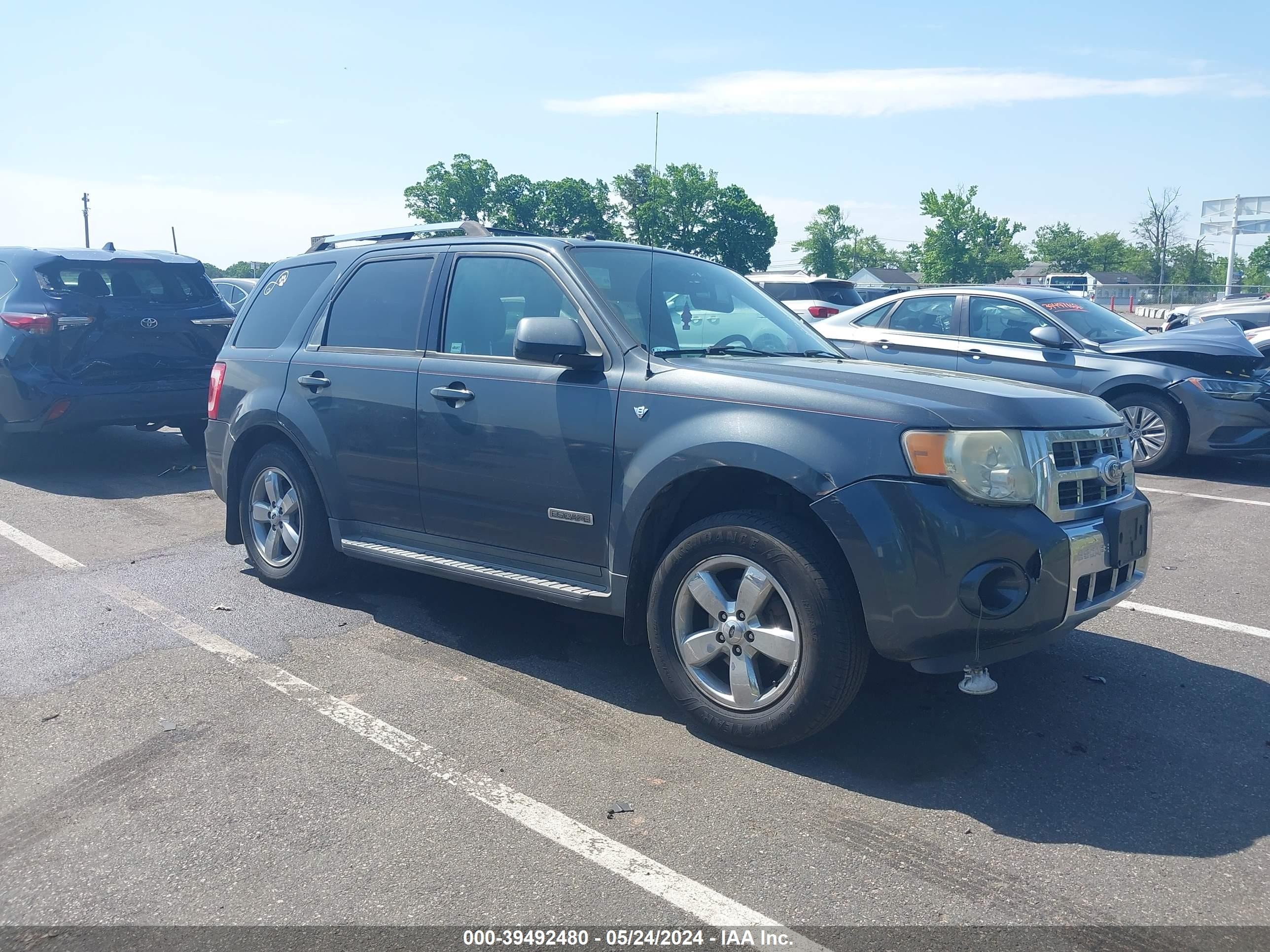 FORD ESCAPE 2008 1fmcu94158kb14855