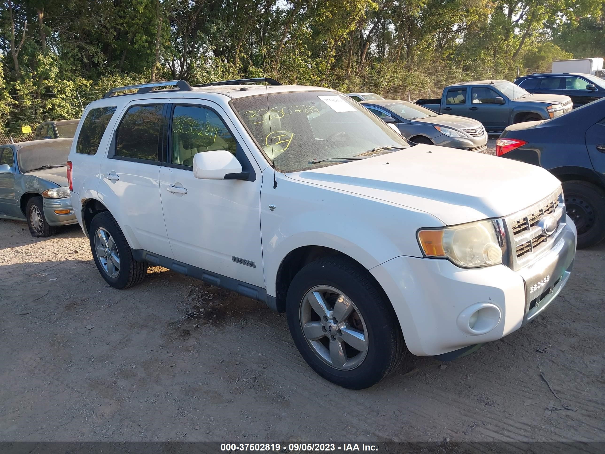 FORD ESCAPE 2008 1fmcu94158kd84068