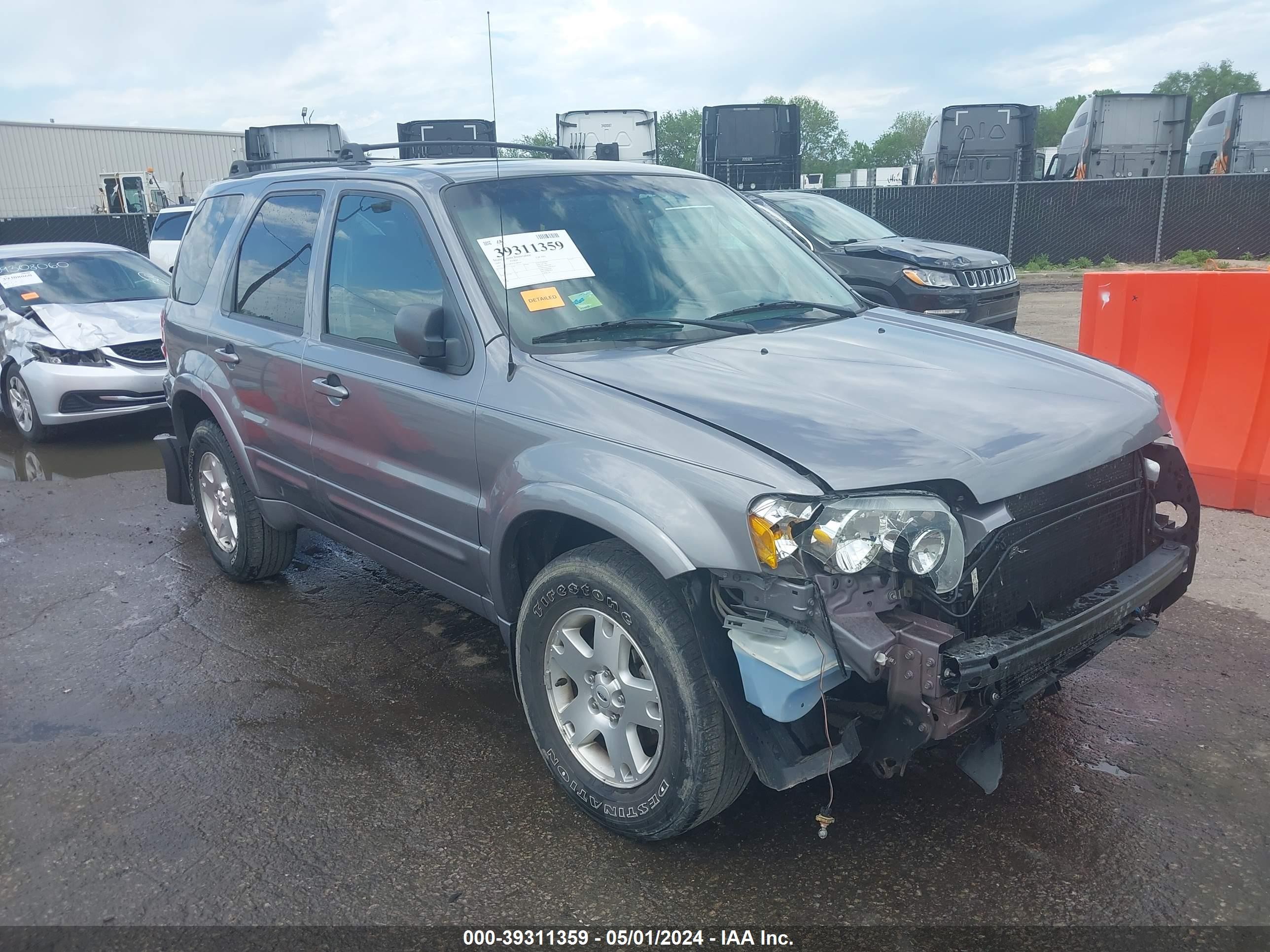 FORD ESCAPE 2007 1fmcu94197kb88567