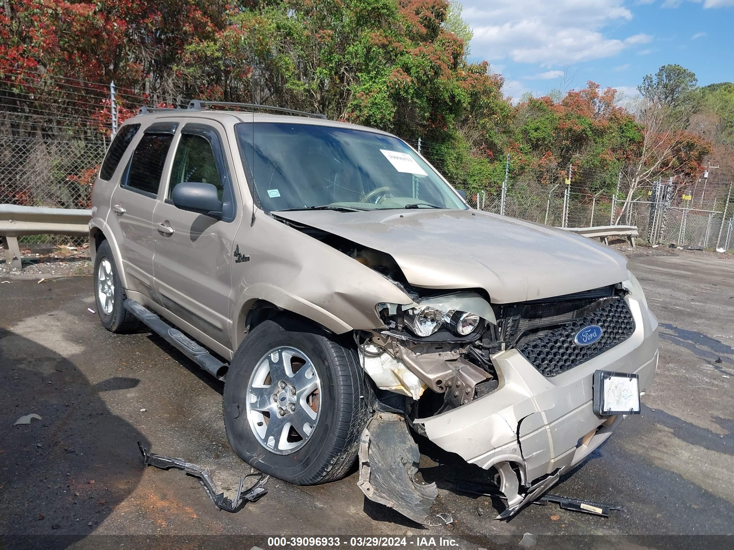 FORD ESCAPE 2007 1fmcu941x7ka34594