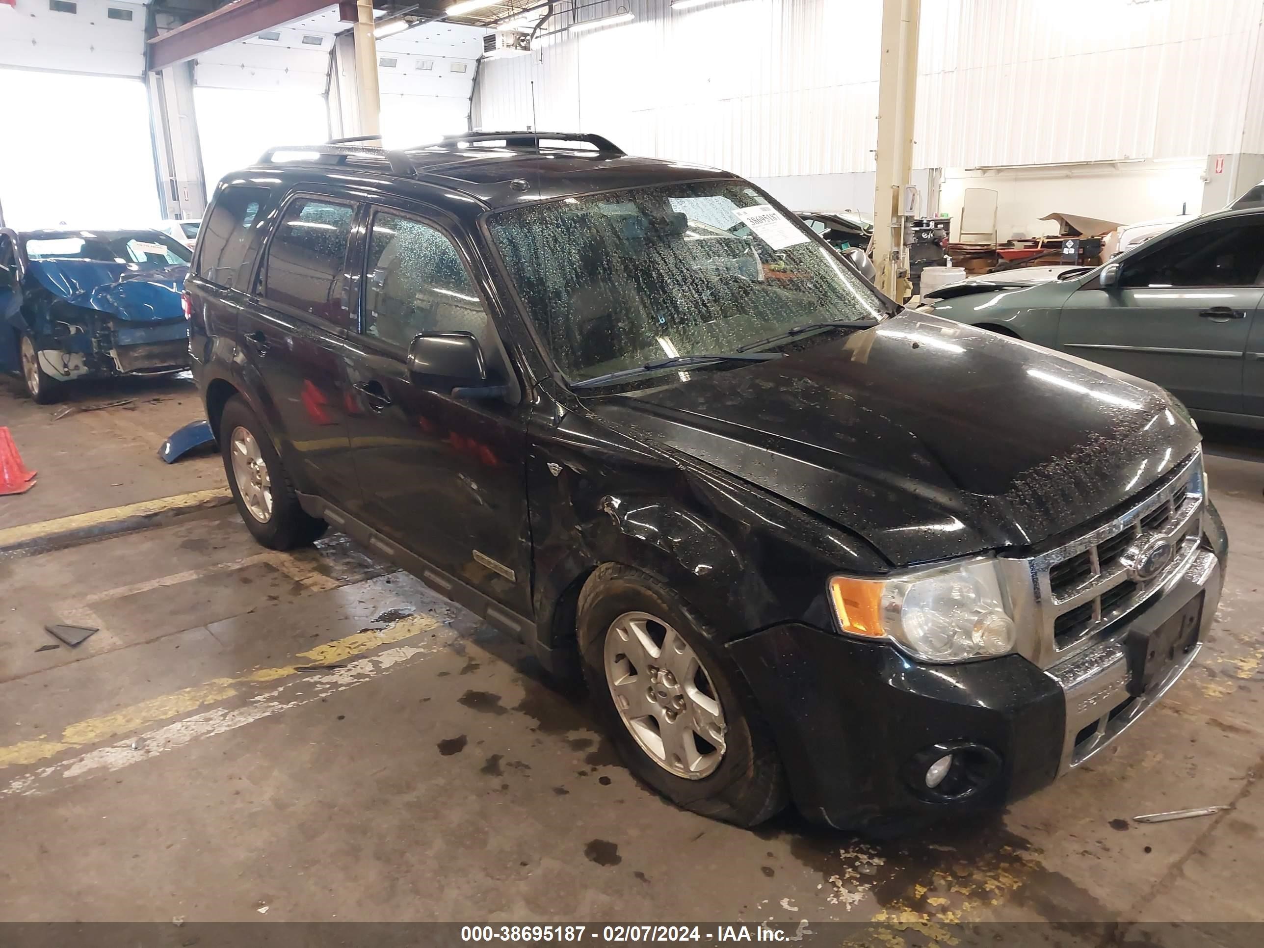 FORD ESCAPE 2008 1fmcu941x8ka43183