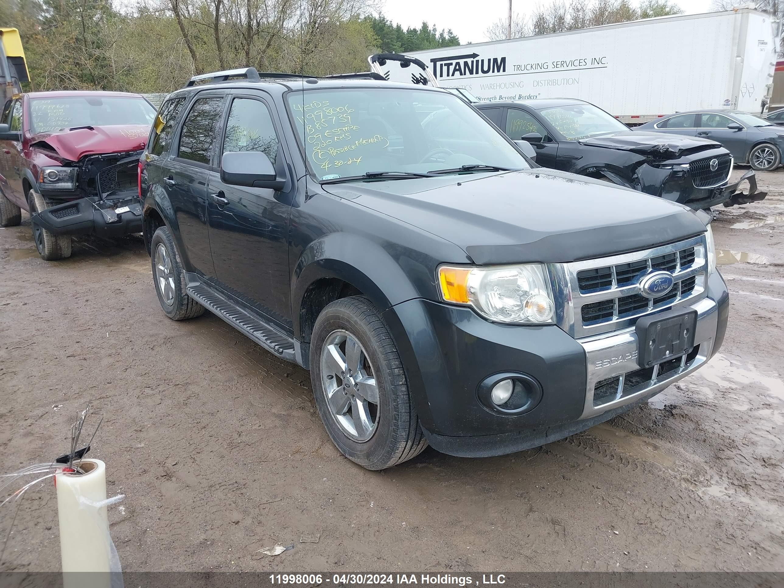 FORD ESCAPE 2009 1fmcu94g99kb85739